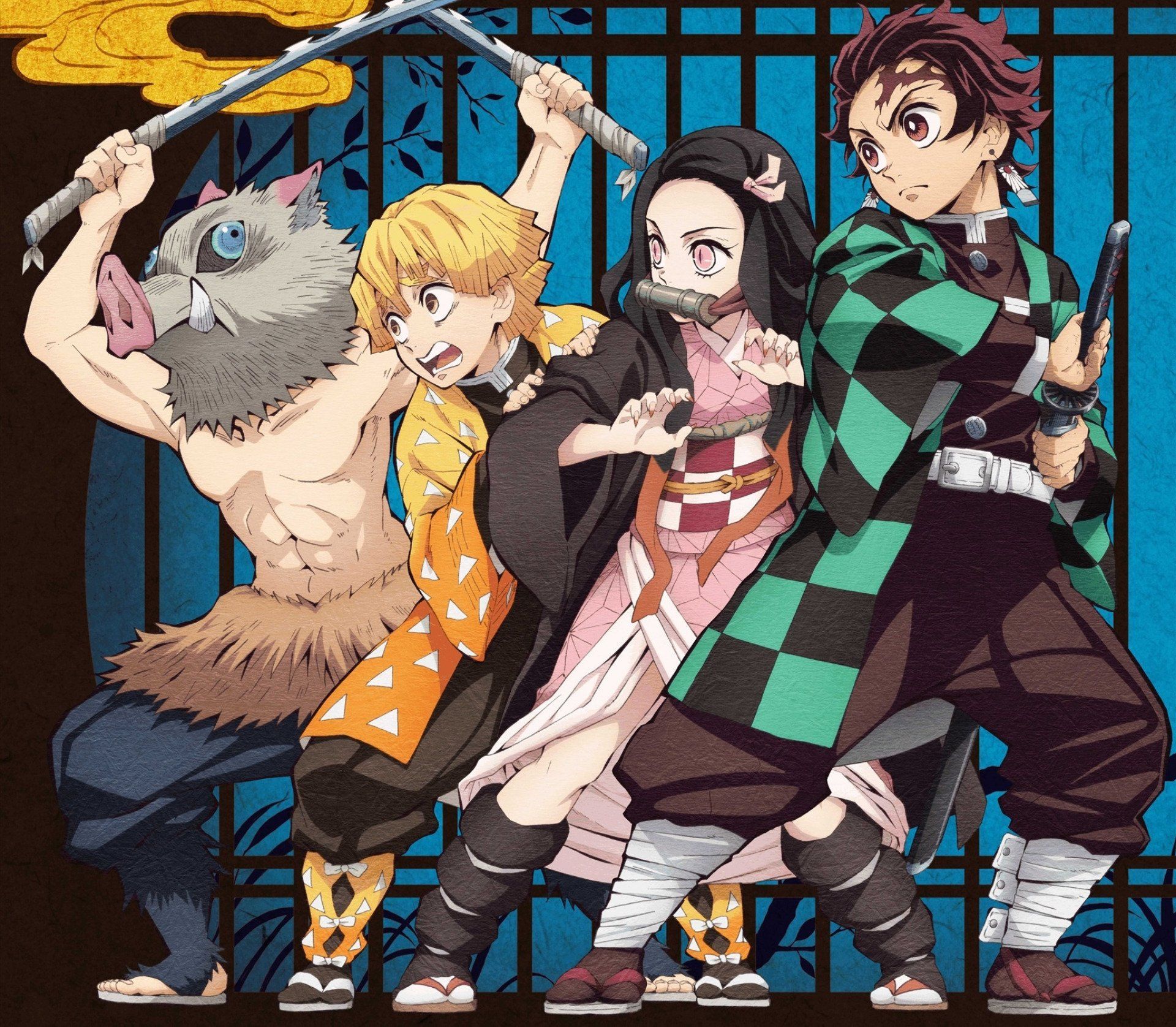 Fondo de pantalla de Kimetsu no Yaiba 1920x1676