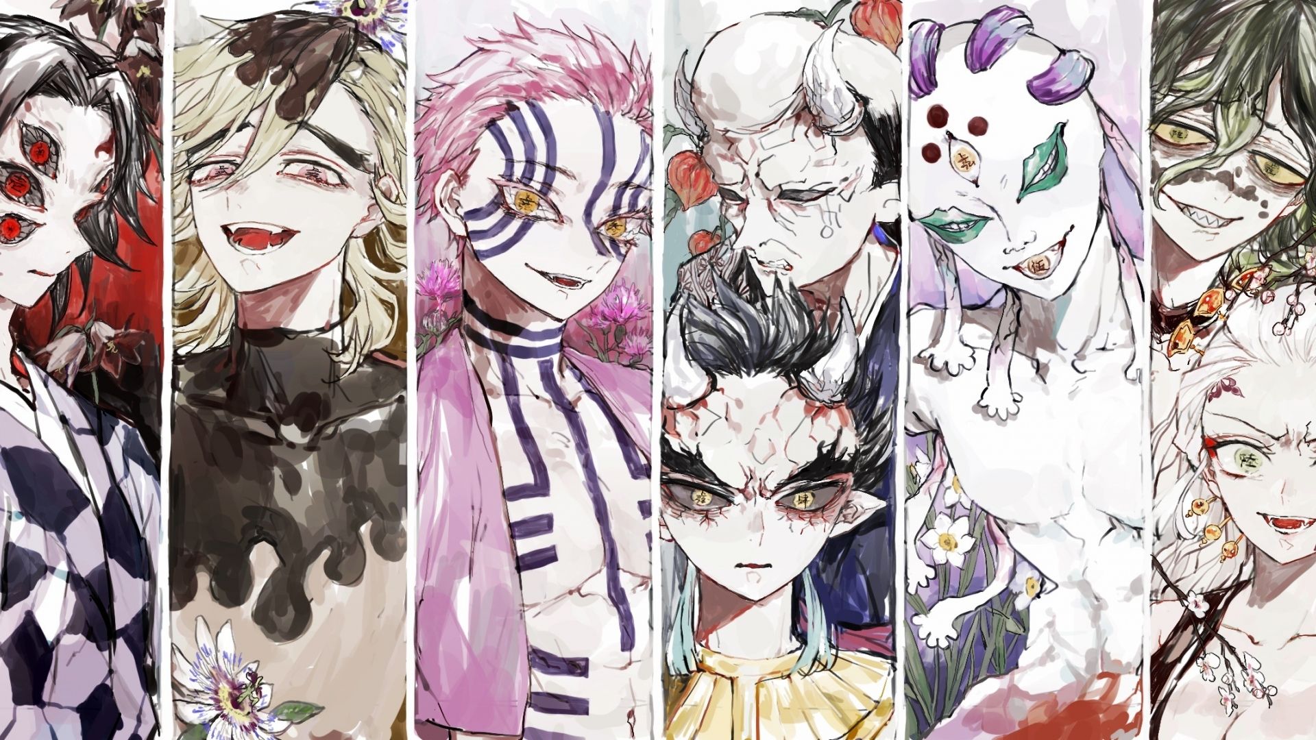 Fondo de pantalla de Kimetsu no Yaiba 1920x1080