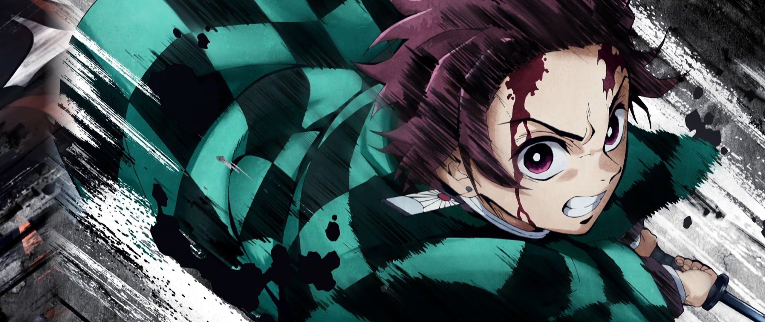 Fondo de pantalla de Kimetsu no Yaiba 2560x1080