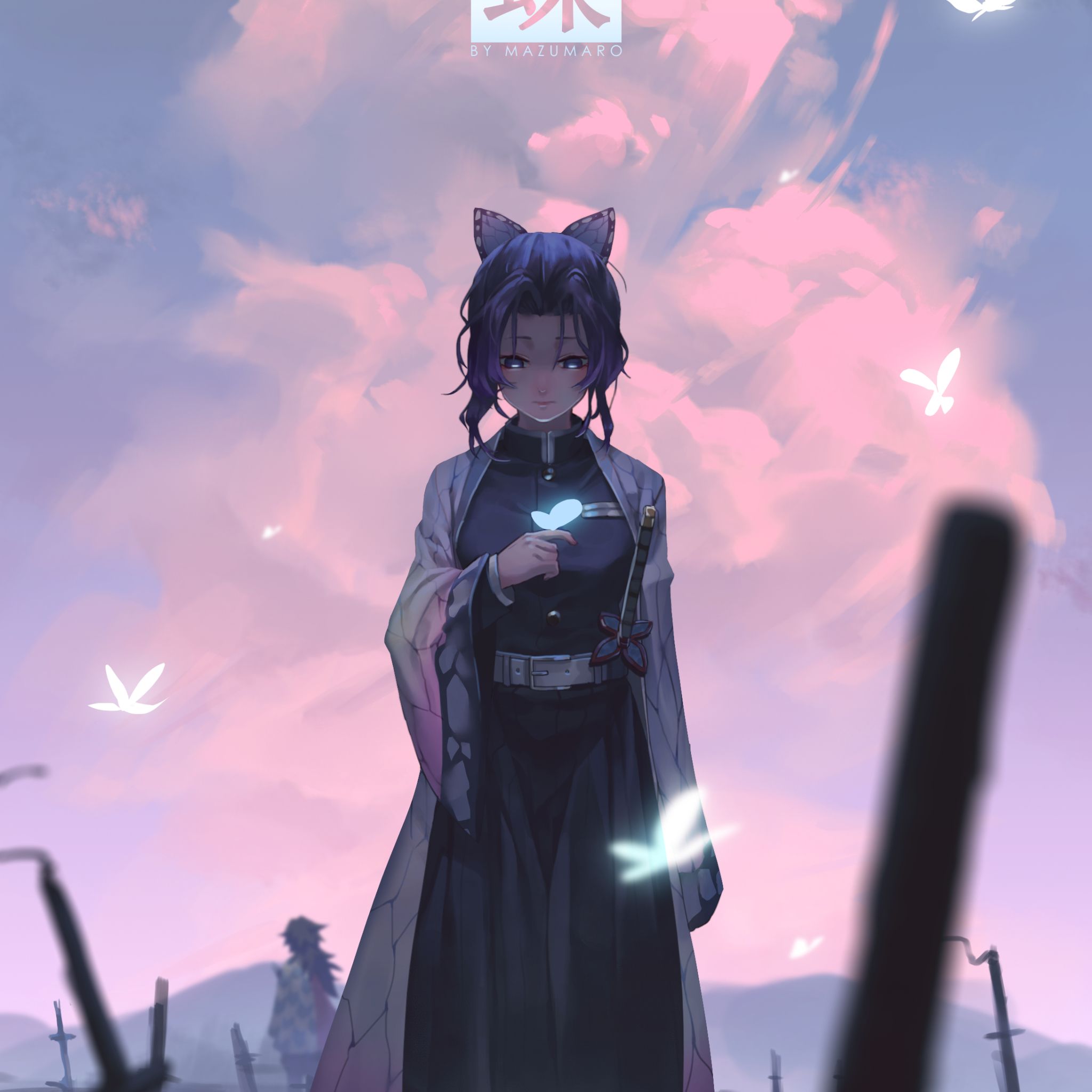 Fondo de pantalla de Kimetsu no Yaiba 2048x2048