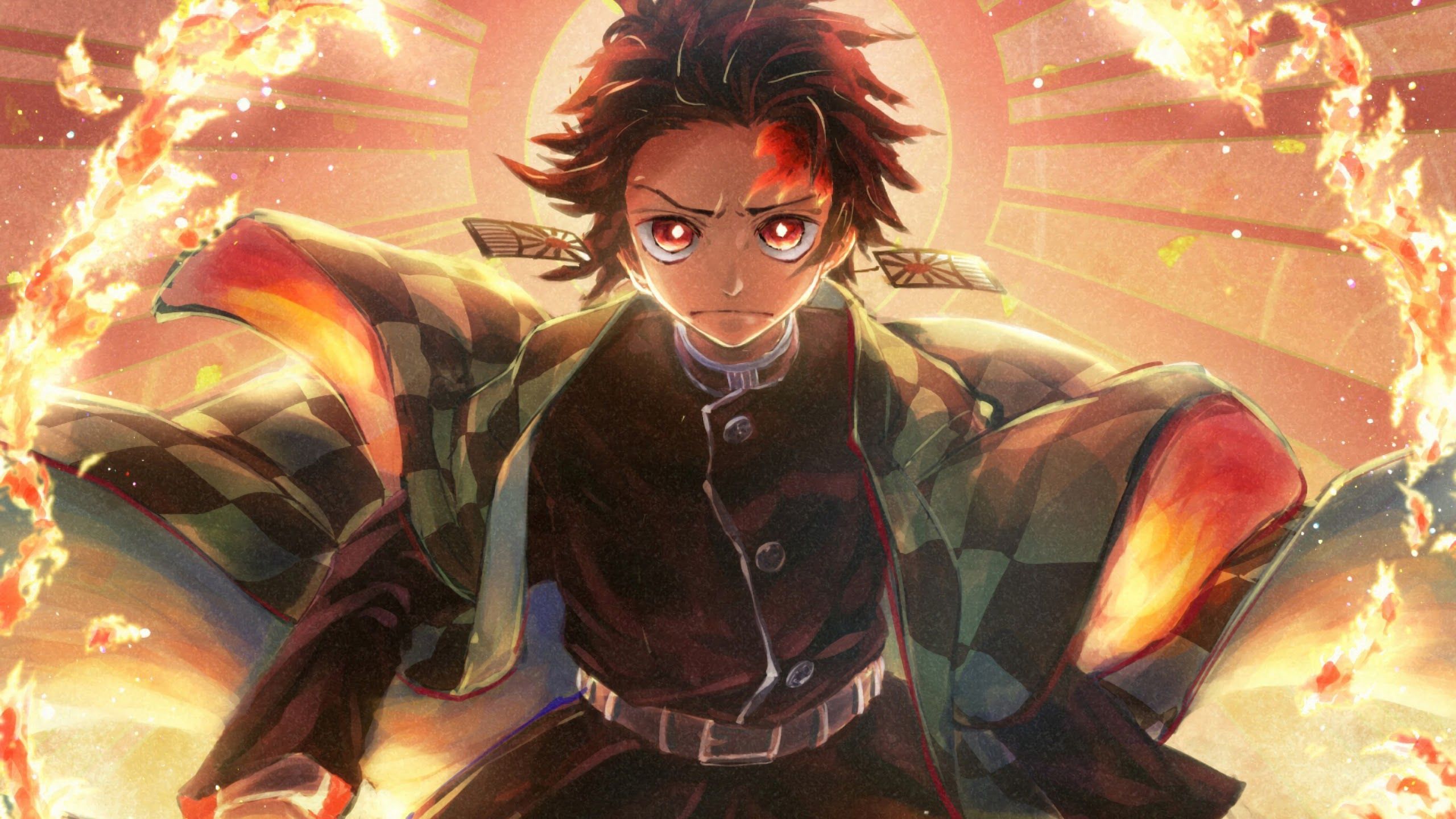 Fondo de pantalla de Kimetsu no Yaiba 2560x1440