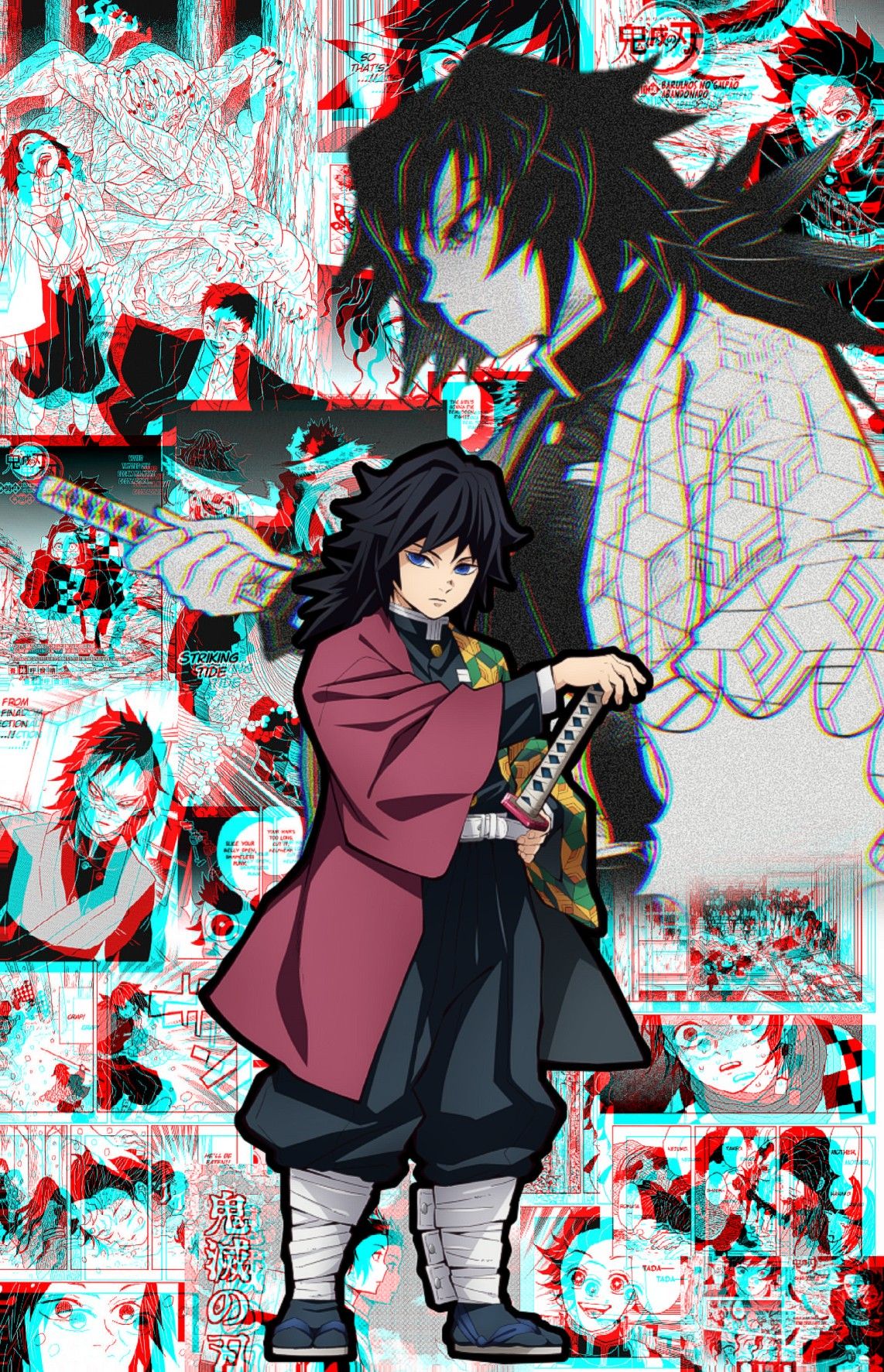 Fondo de pantalla de Kimetsu no Yaiba 1142x1773