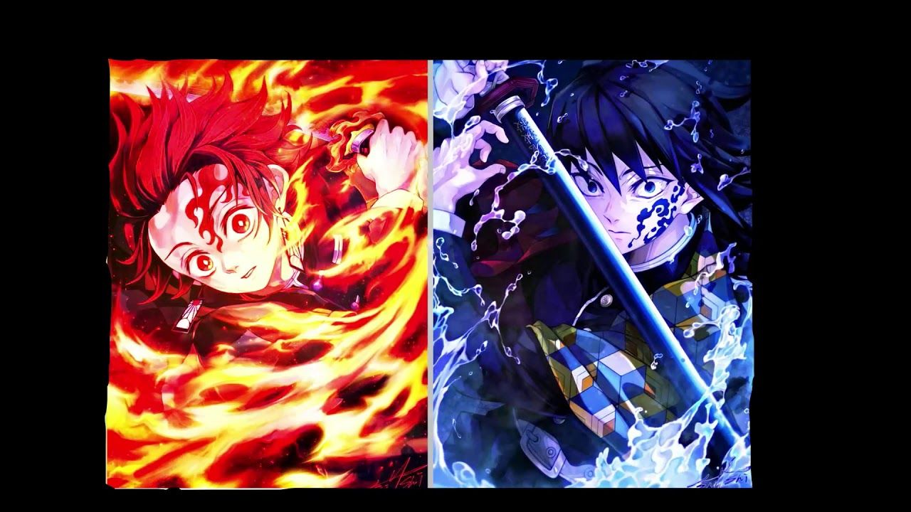 Fondo de pantalla de Kimetsu no Yaiba 1280x720