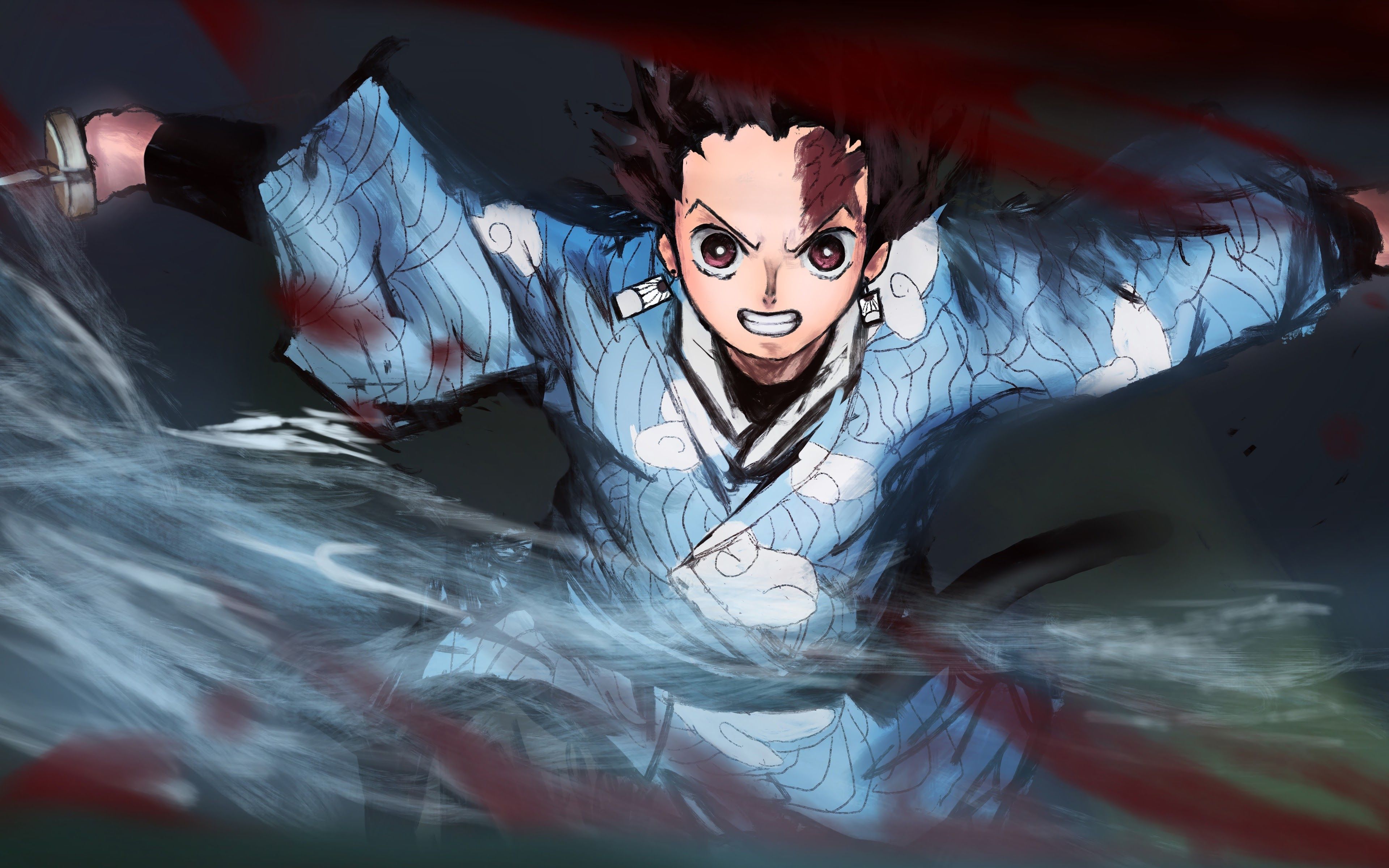 Fondo de pantalla de Kimetsu no Yaiba 3840x2400