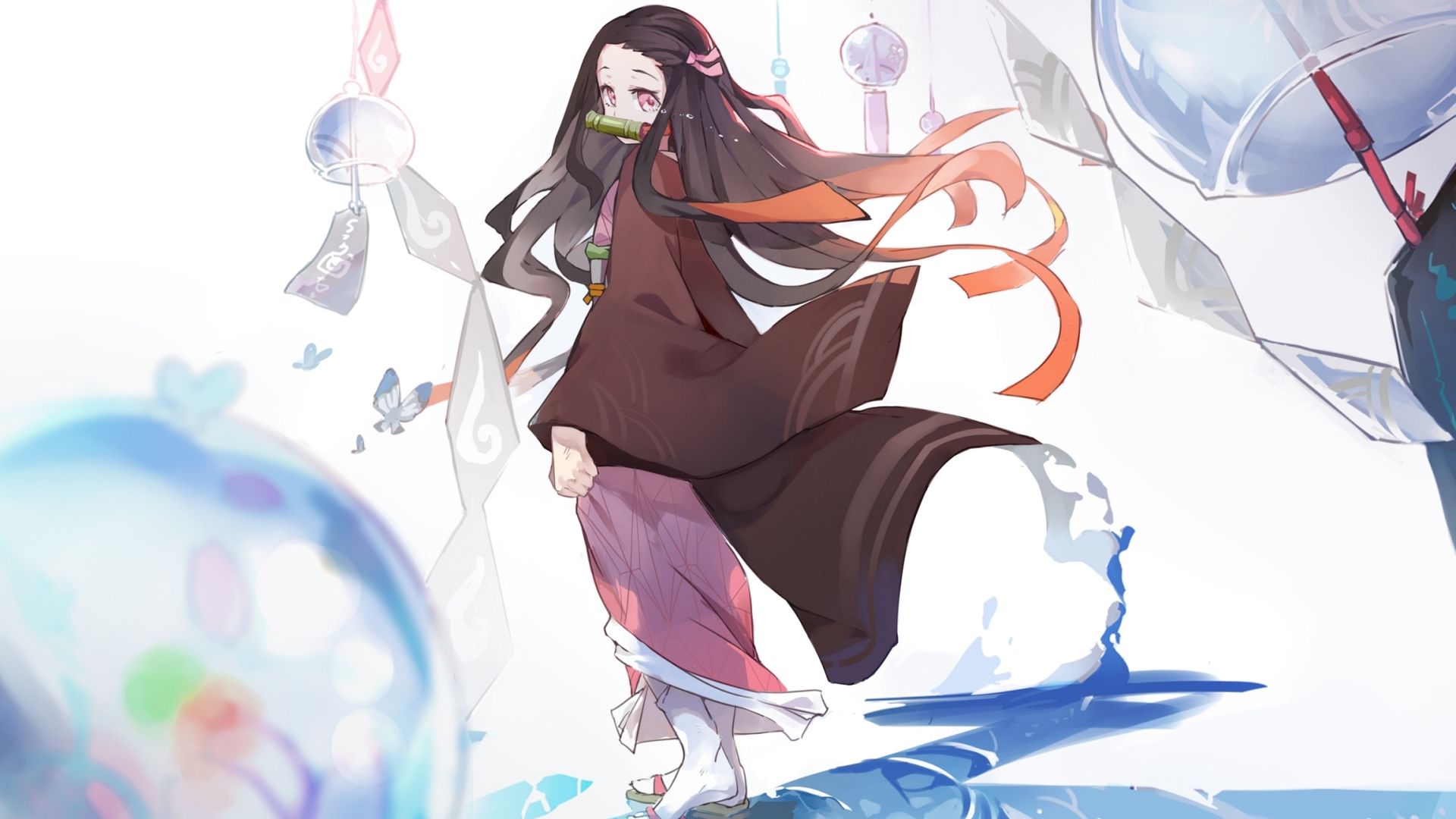 Fondo de pantalla de Kimetsu no Yaiba 1920x1080