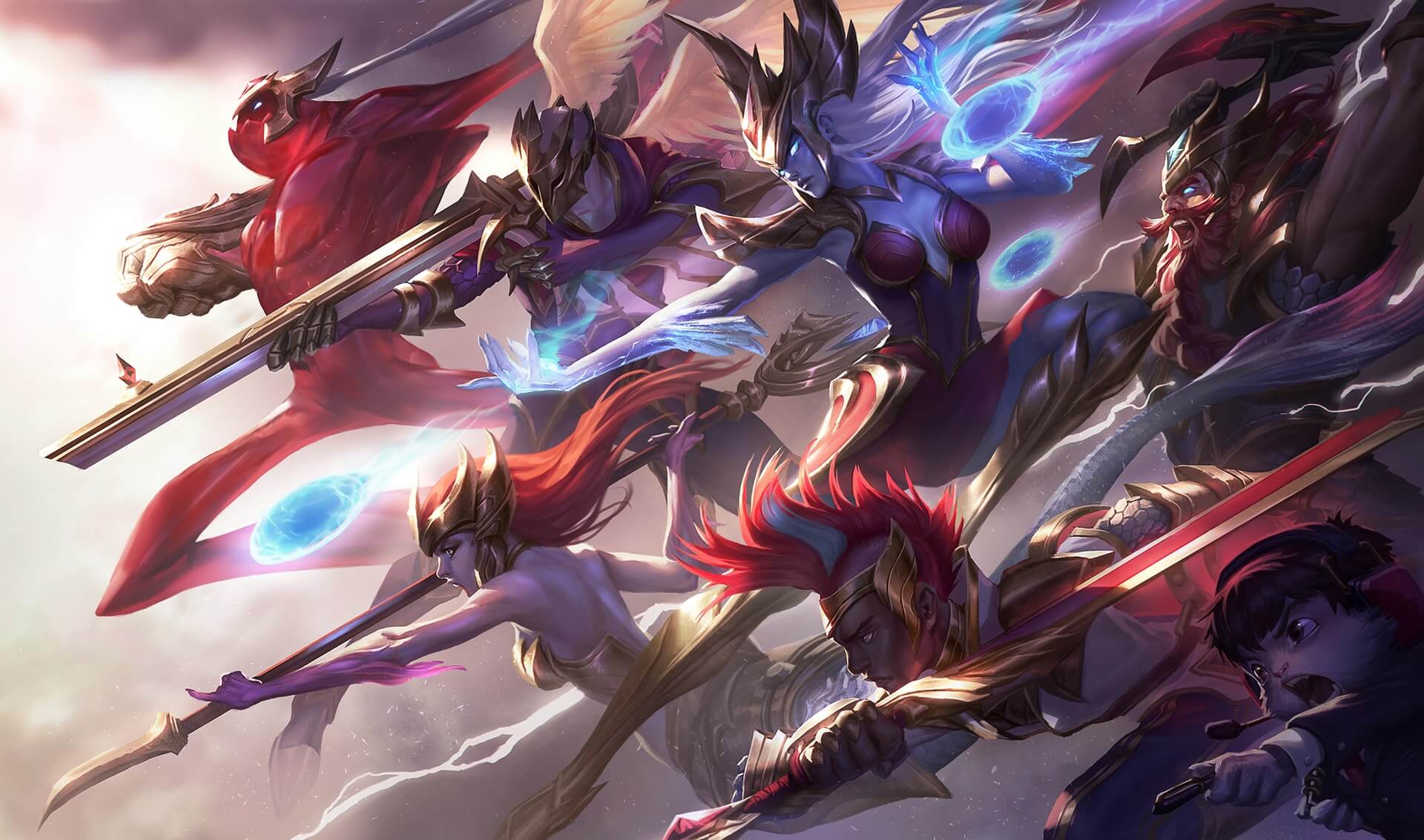 Fondo de pantalla de League of Legends 1920x1133