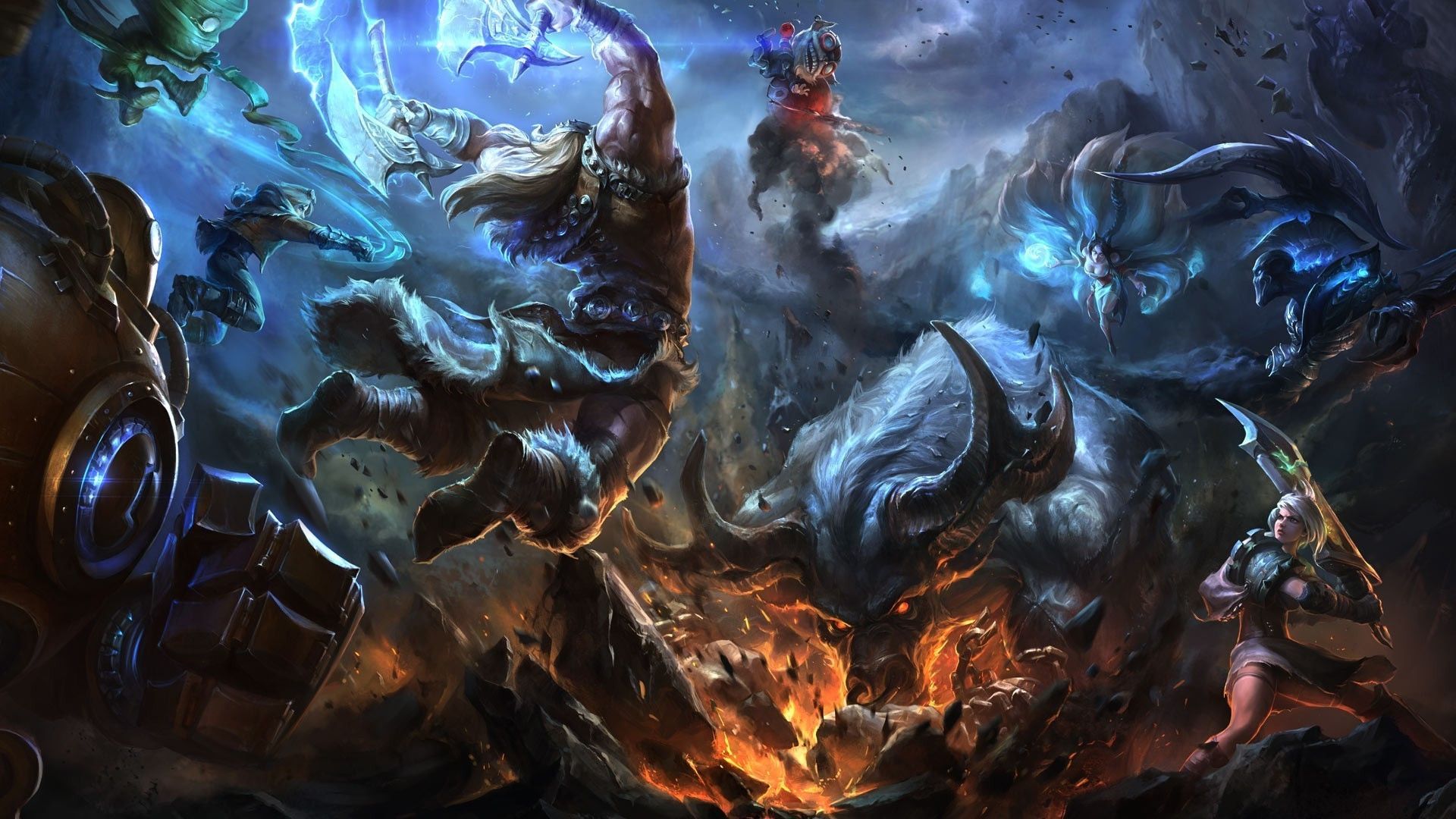 Fondo de pantalla de League of Legends 1920x1080