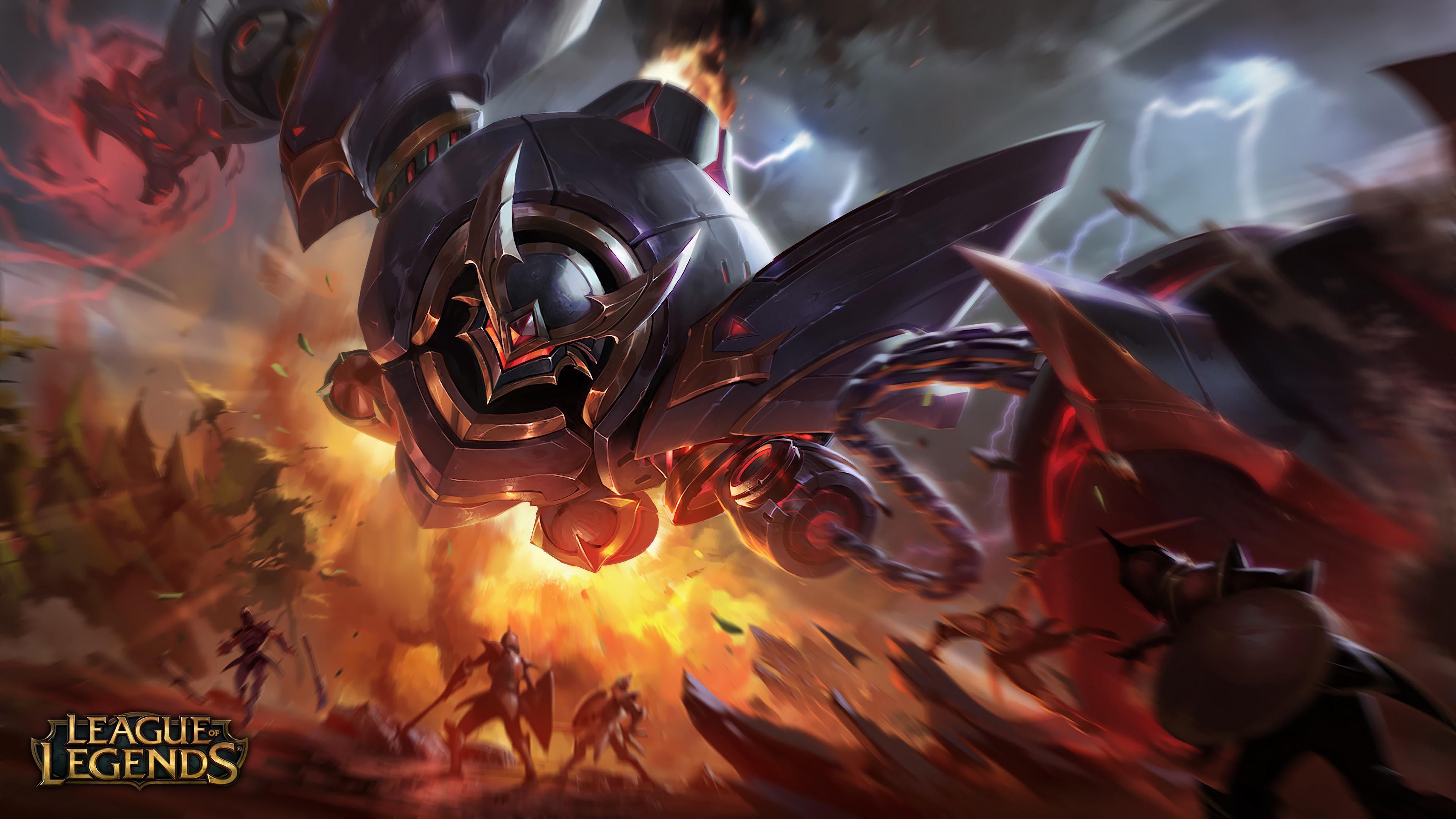 Fondo de pantalla de League of Legends 3840x2160