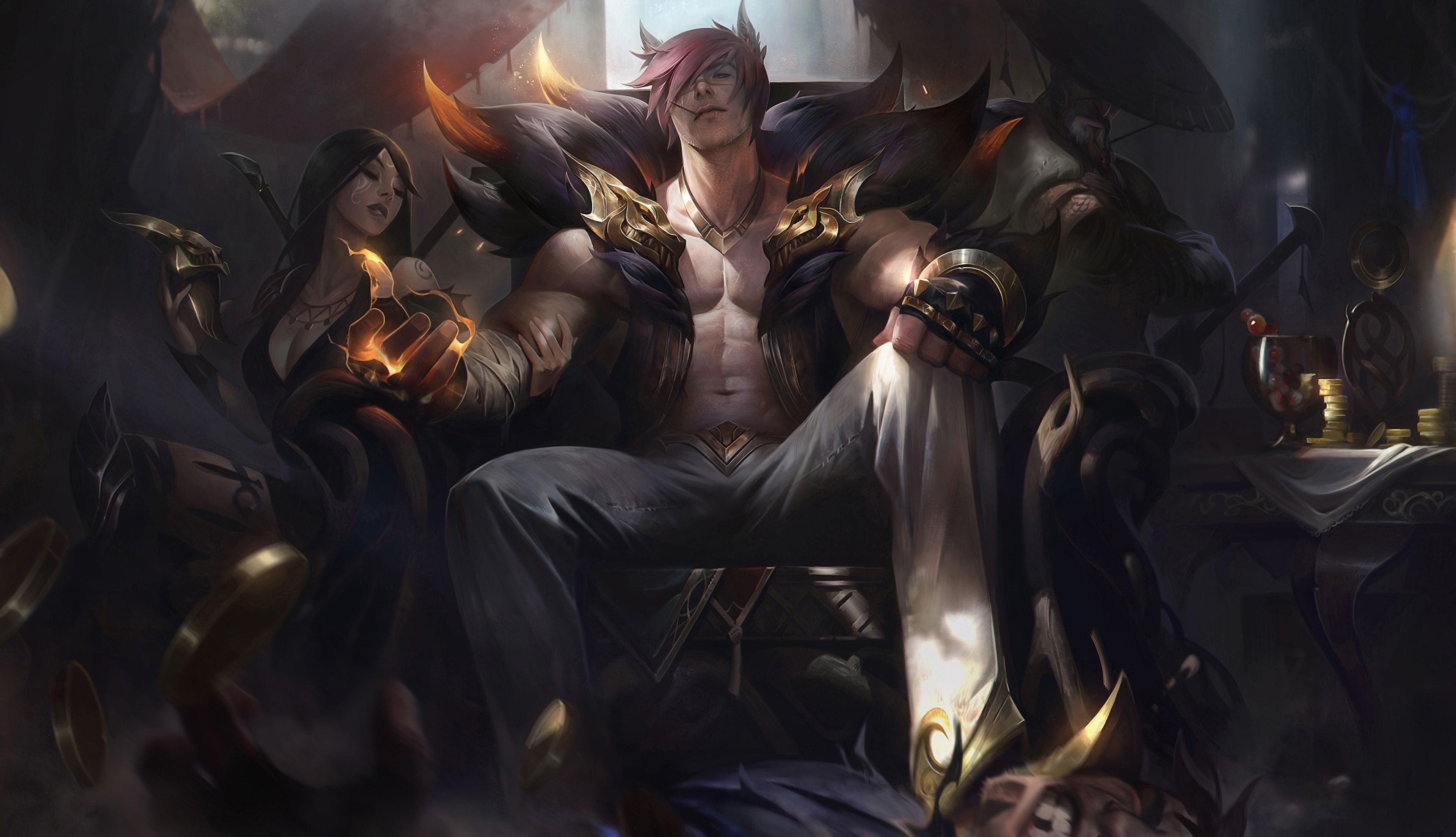 Fondo de pantalla de League of Legends 3840x2207