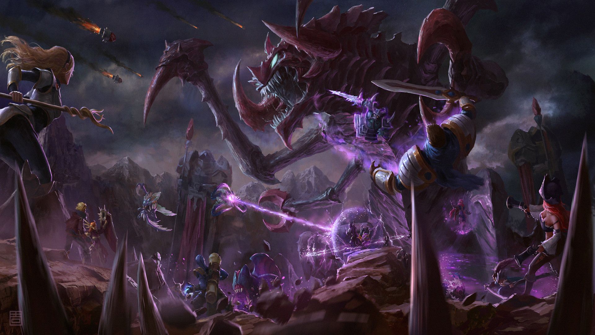 Fondo de pantalla de League of Legends 1920x1080