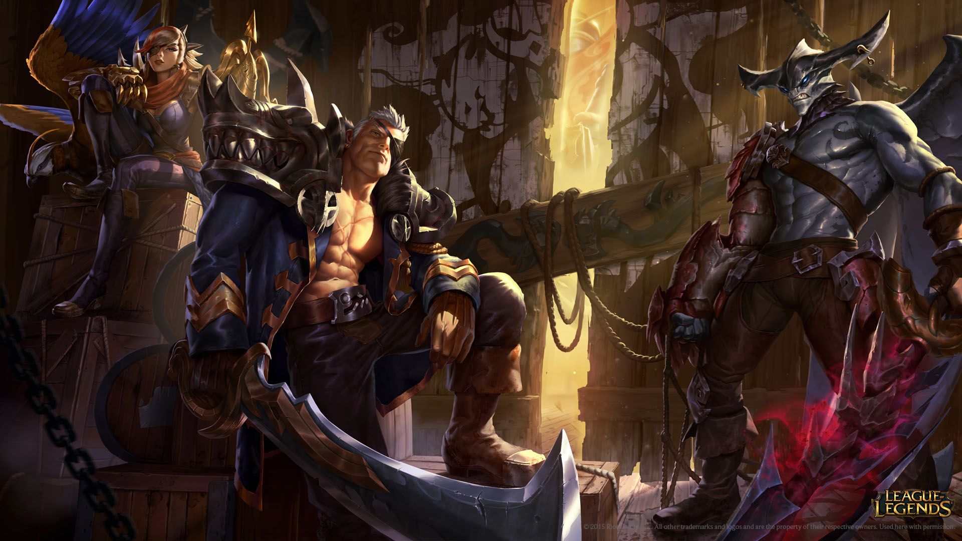 Fondo de pantalla de League of Legends 1920x1080