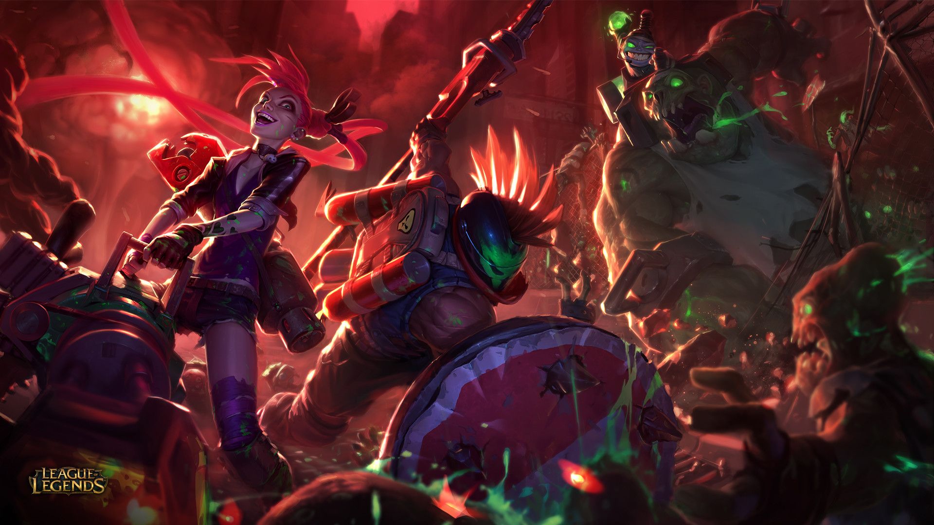 Fondo de pantalla de League of Legends 1920x1080
