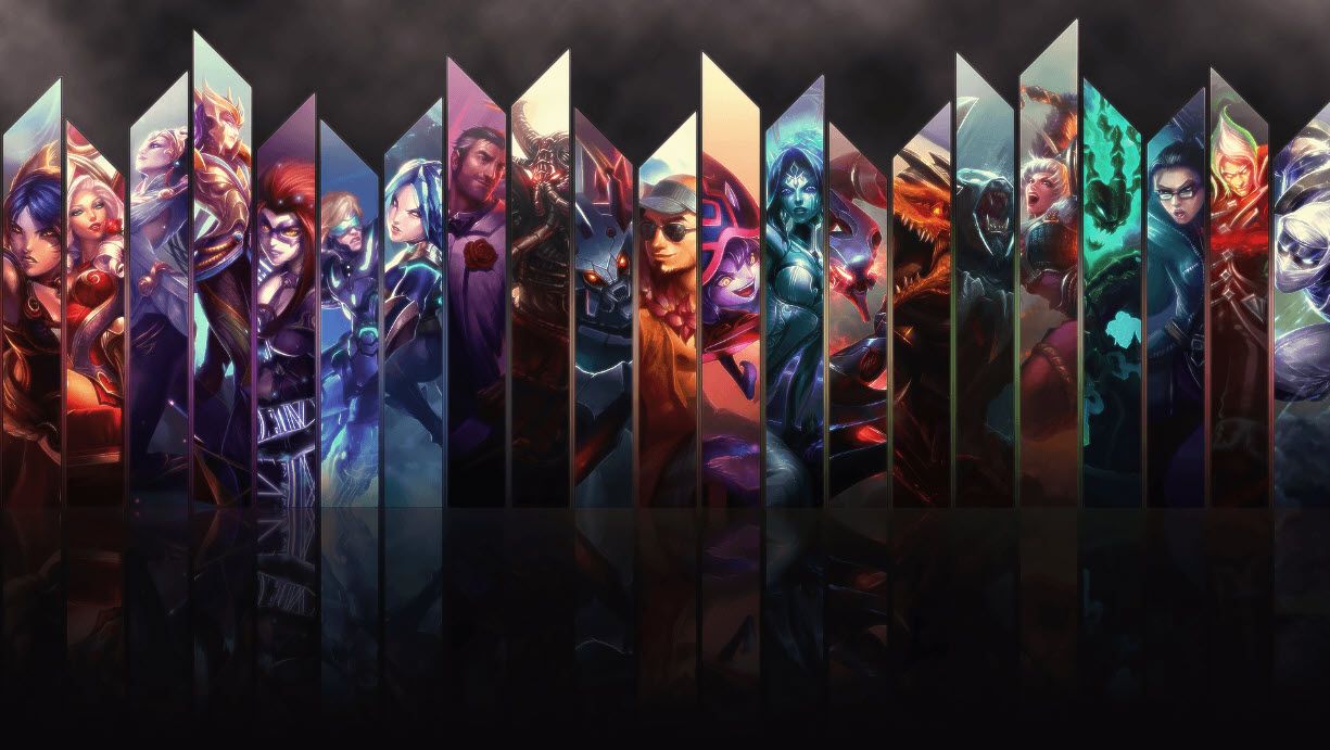 Fondo de pantalla de League of Legends 1225x691