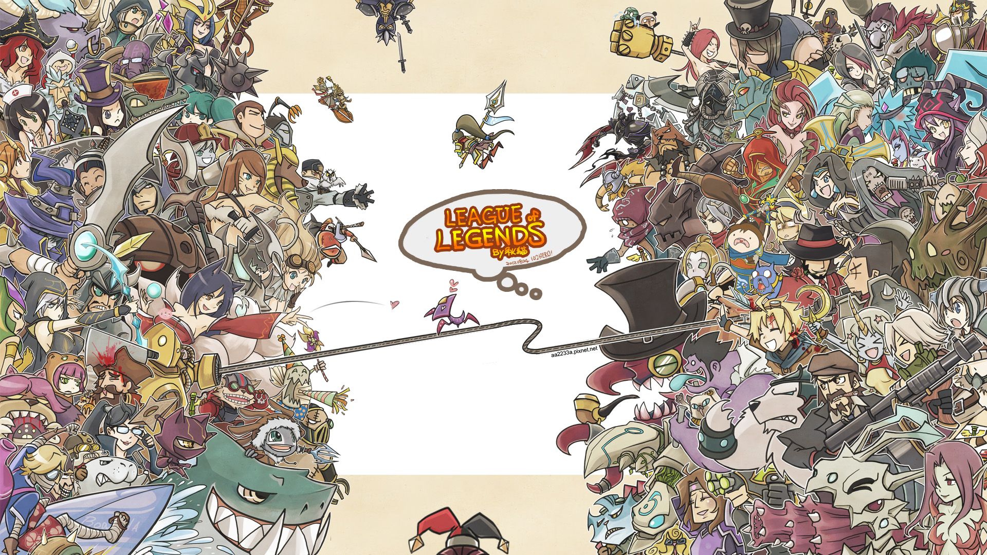 Fondo de pantalla de League of Legends 1920x1080