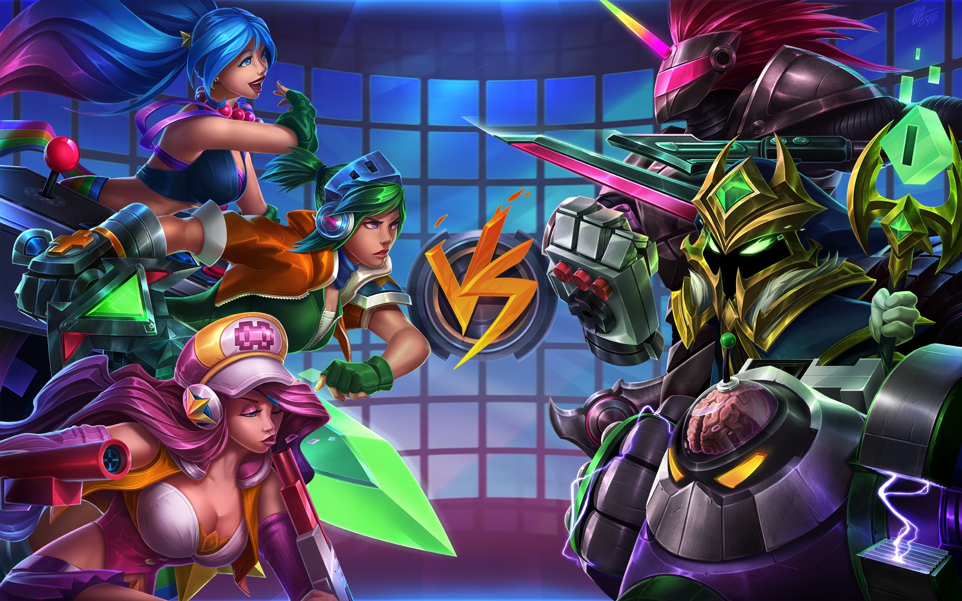 Fondo de pantalla de League of Legends 1920x1200
