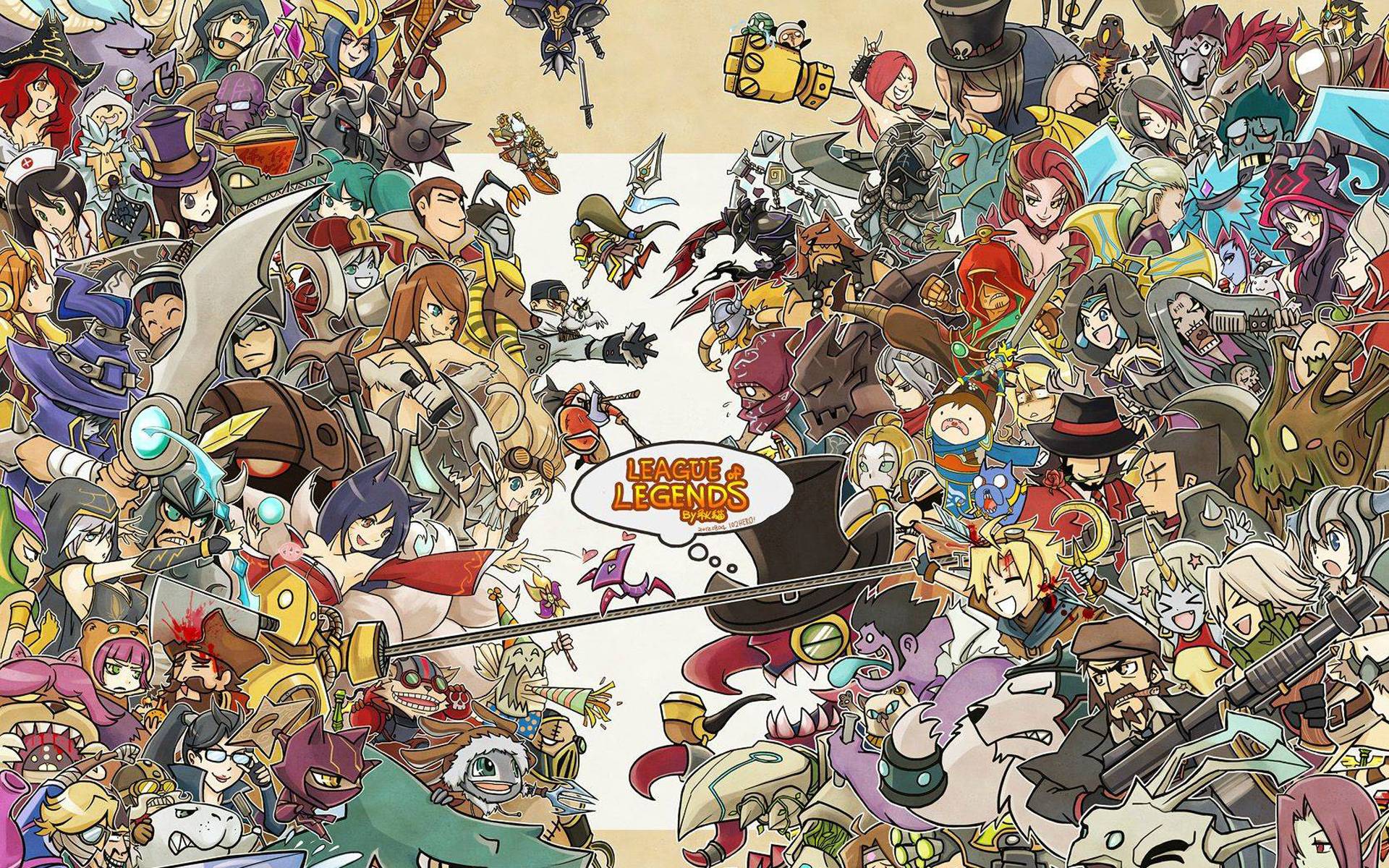 Fondo de pantalla de League of Legends 1920x1200