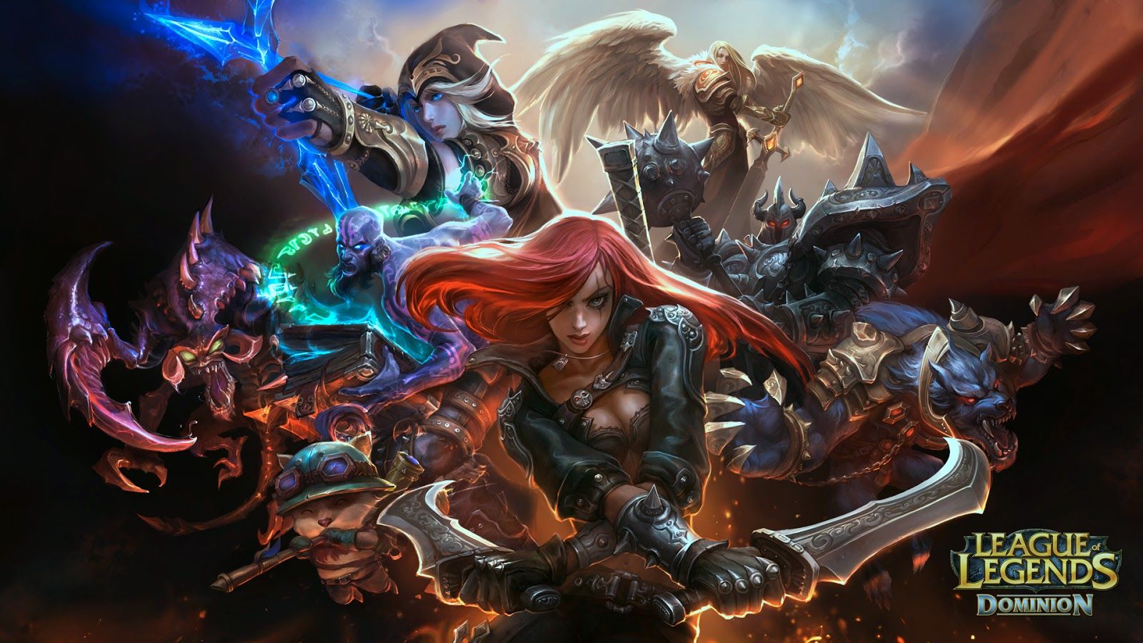 Fondo de pantalla de League of Legends 1600x900
