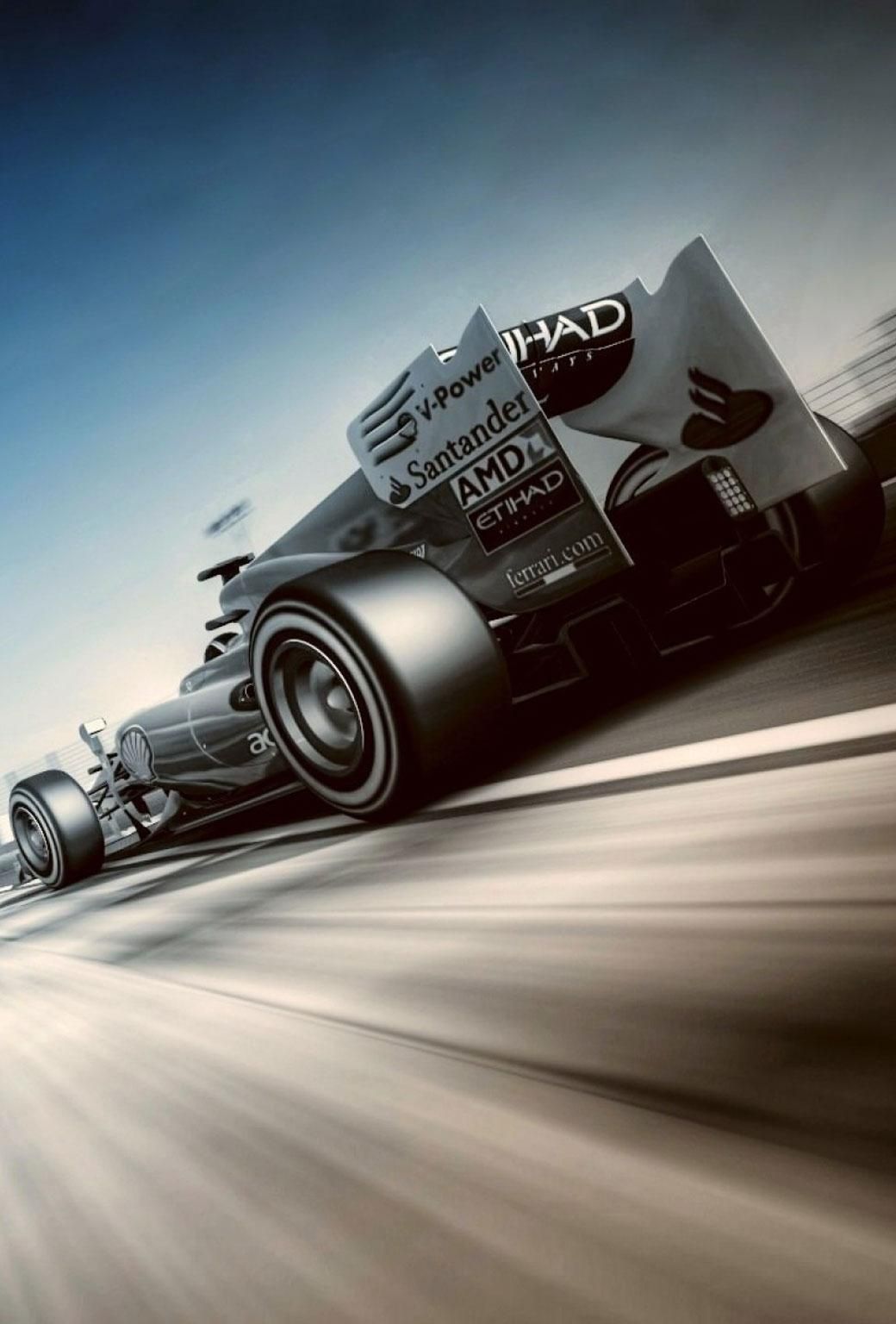 Fondo de pantalla de Formula 1 1040x1536