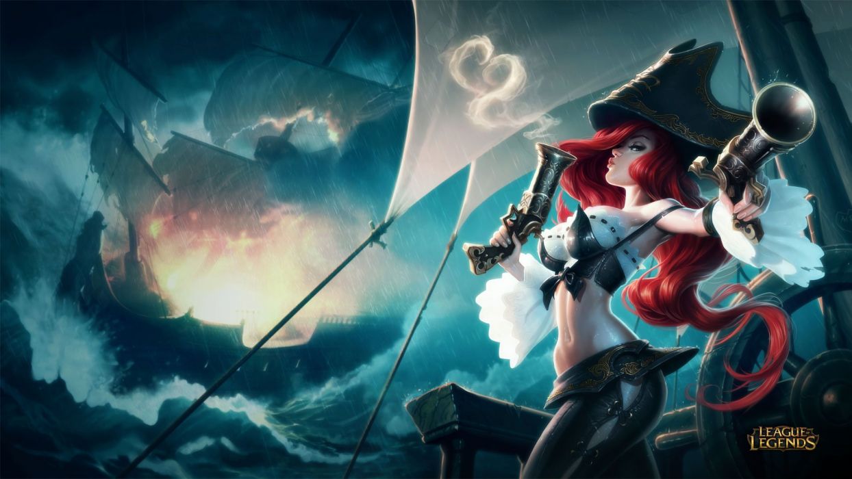 Fondo de pantalla de League of Legends 1244x700