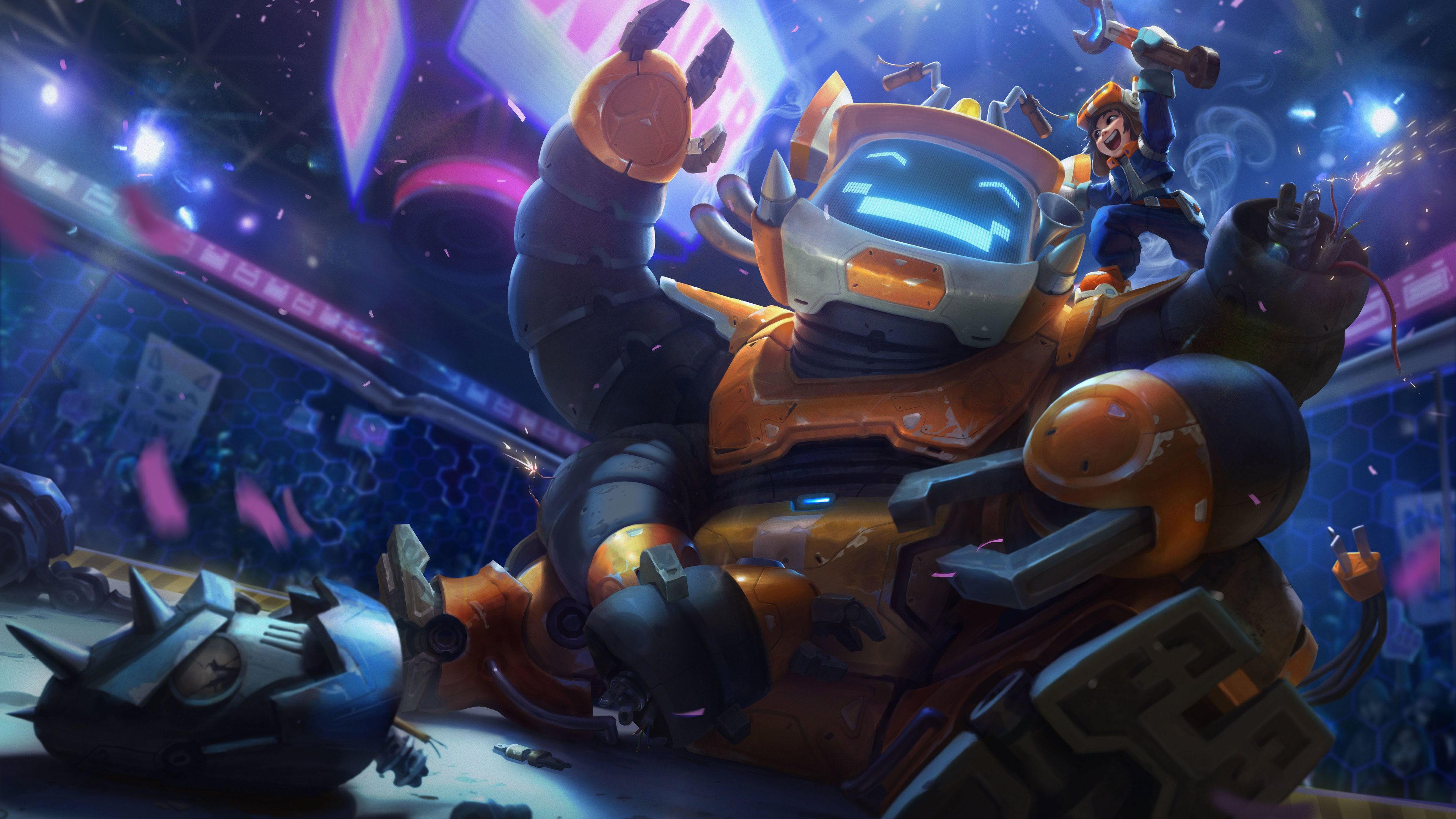 Fondo de pantalla de League of Legends 3840x2160