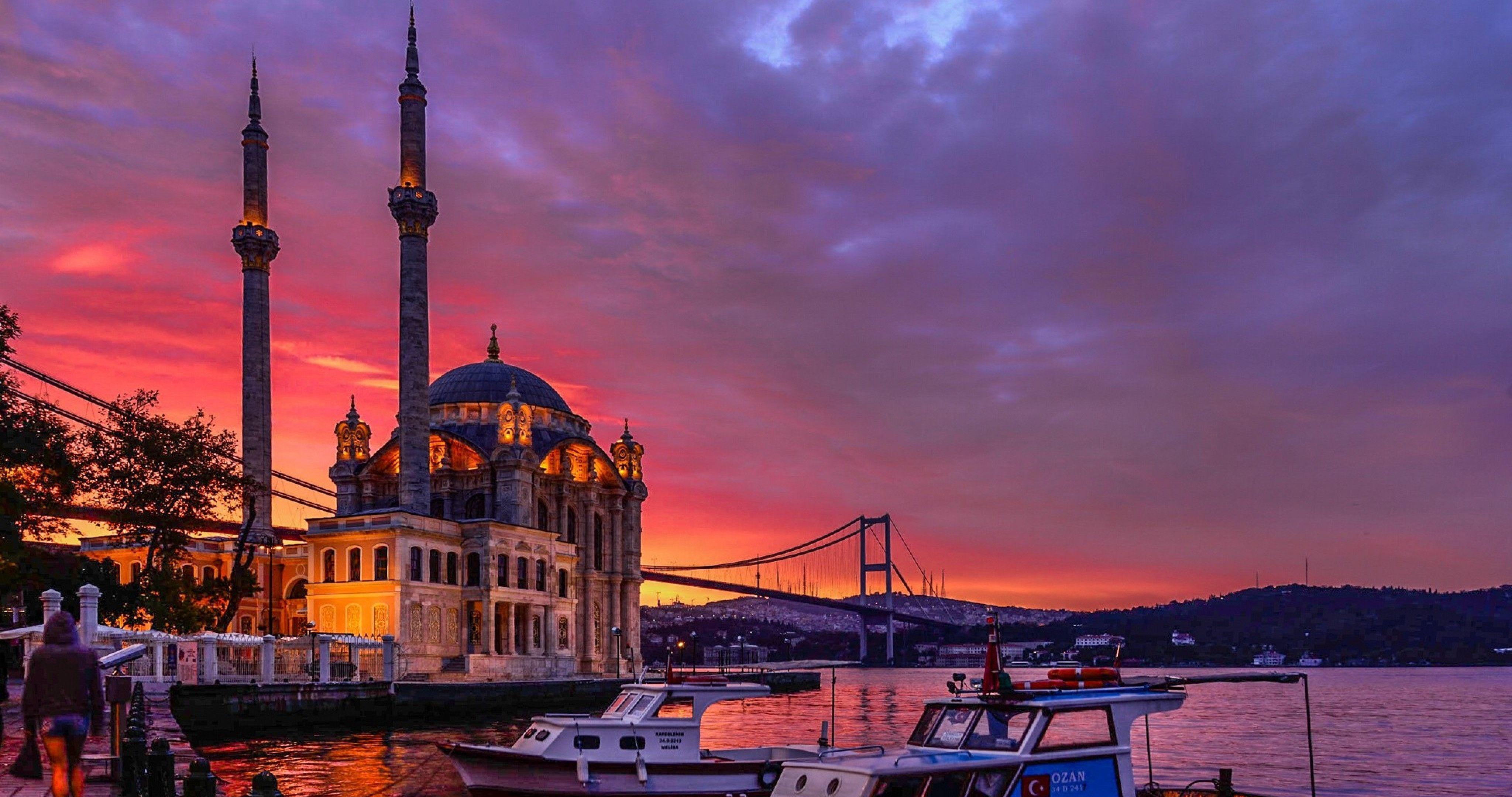 Fondo de pantalla de Estambul 4096x2160