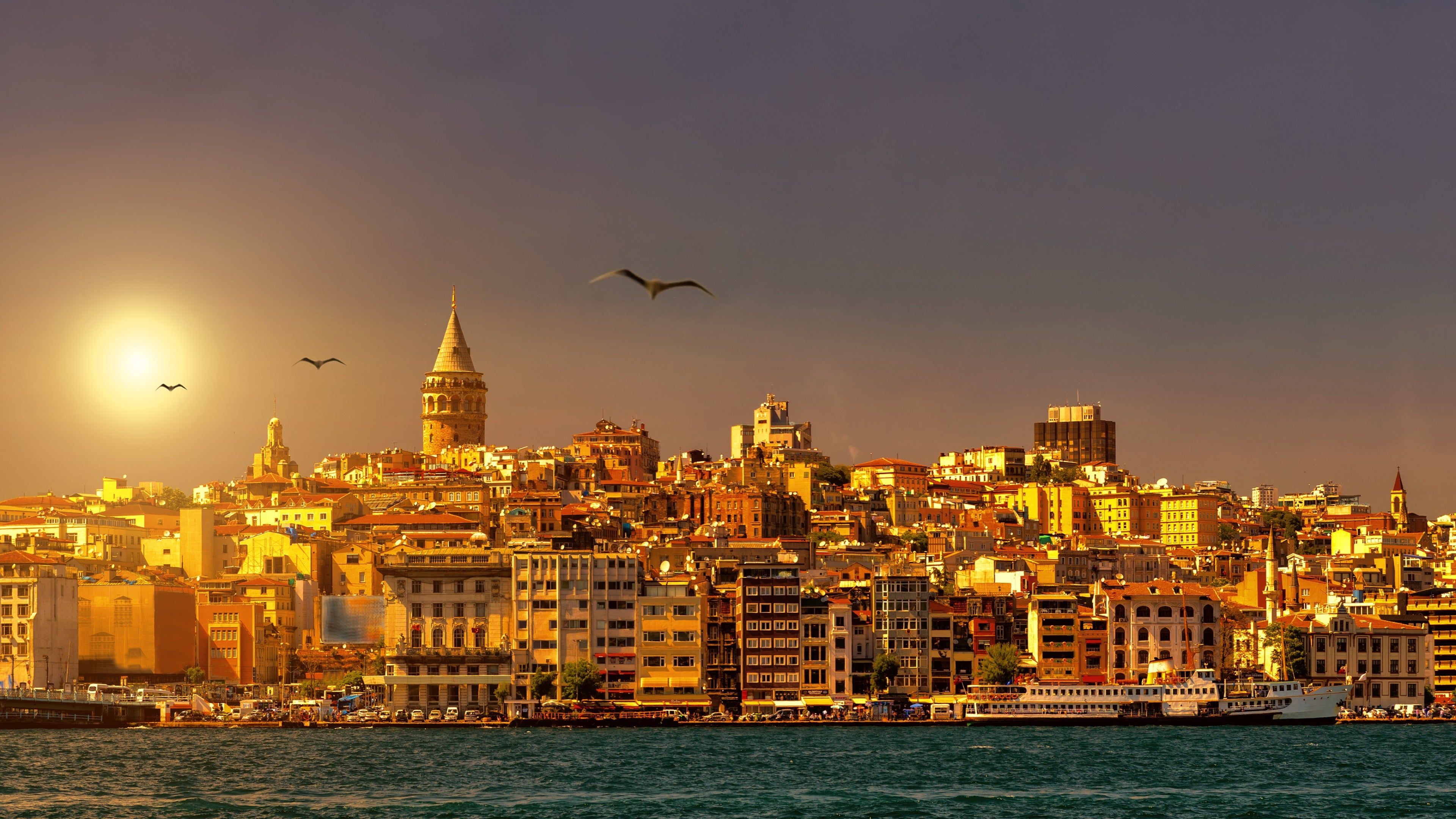 Fondo de pantalla de Estambul 3840x2160