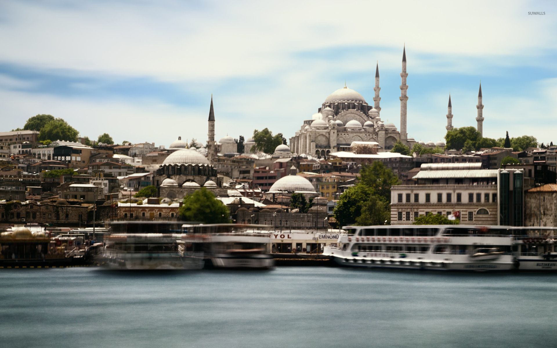 Fondo de pantalla de Estambul 1920x1200