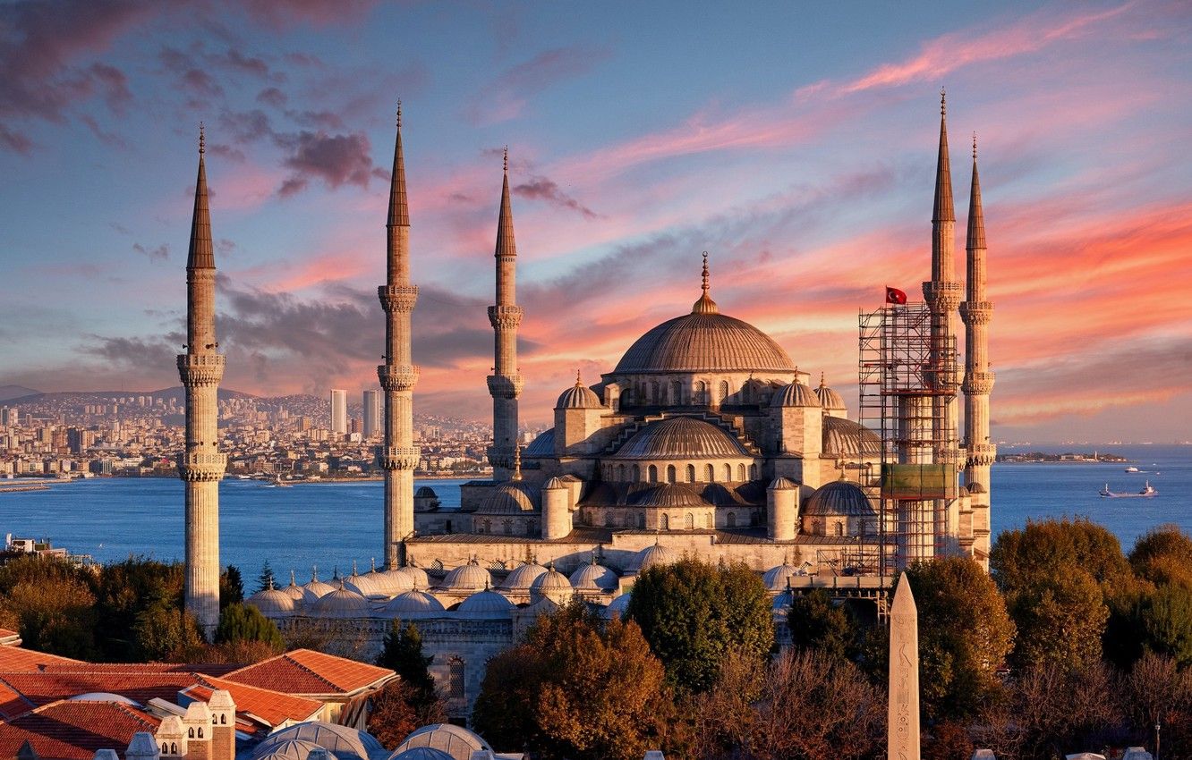 Fondo de pantalla de Estambul 1332x850