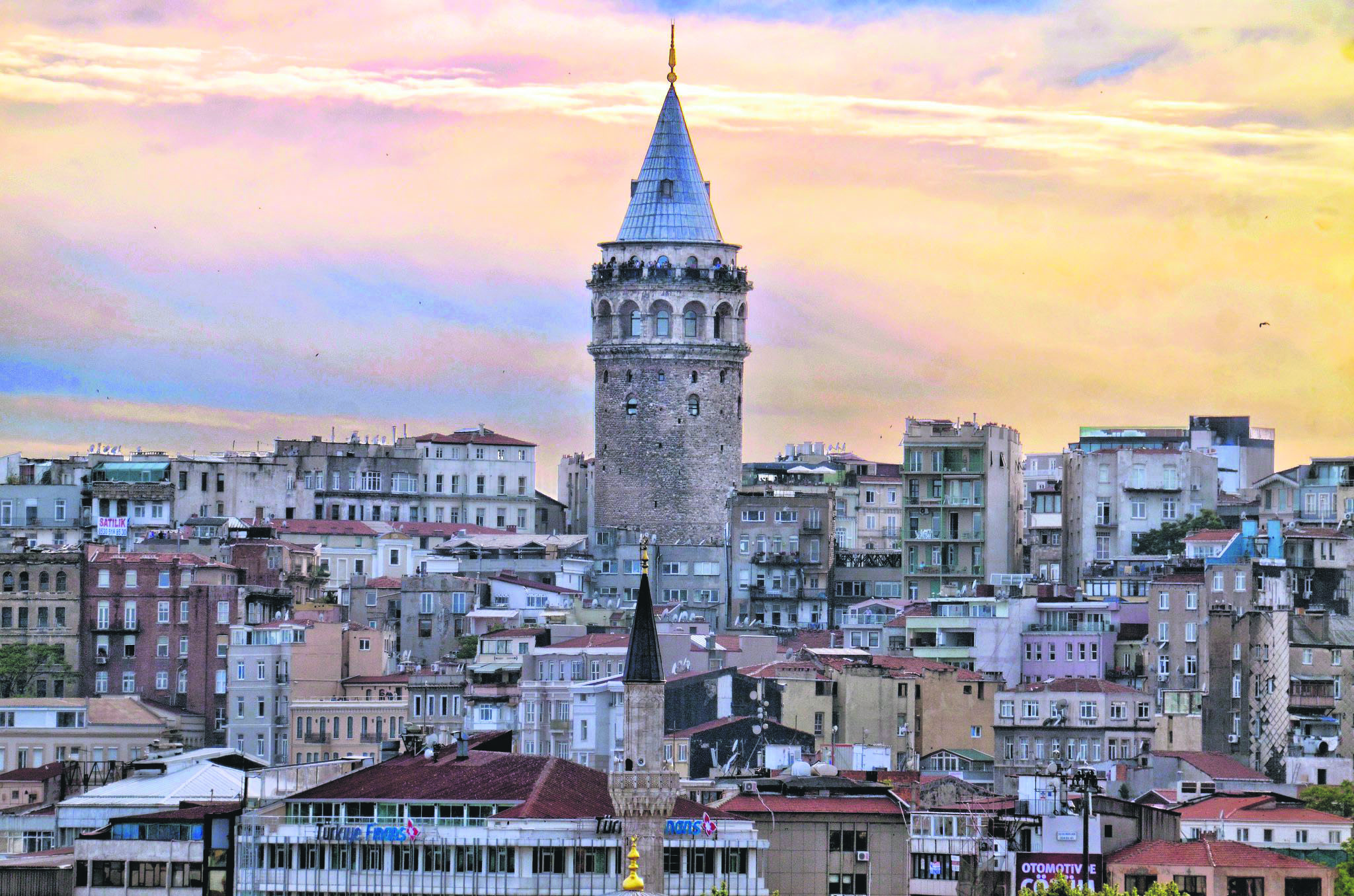 Fondo de pantalla de Estambul 2048x1356