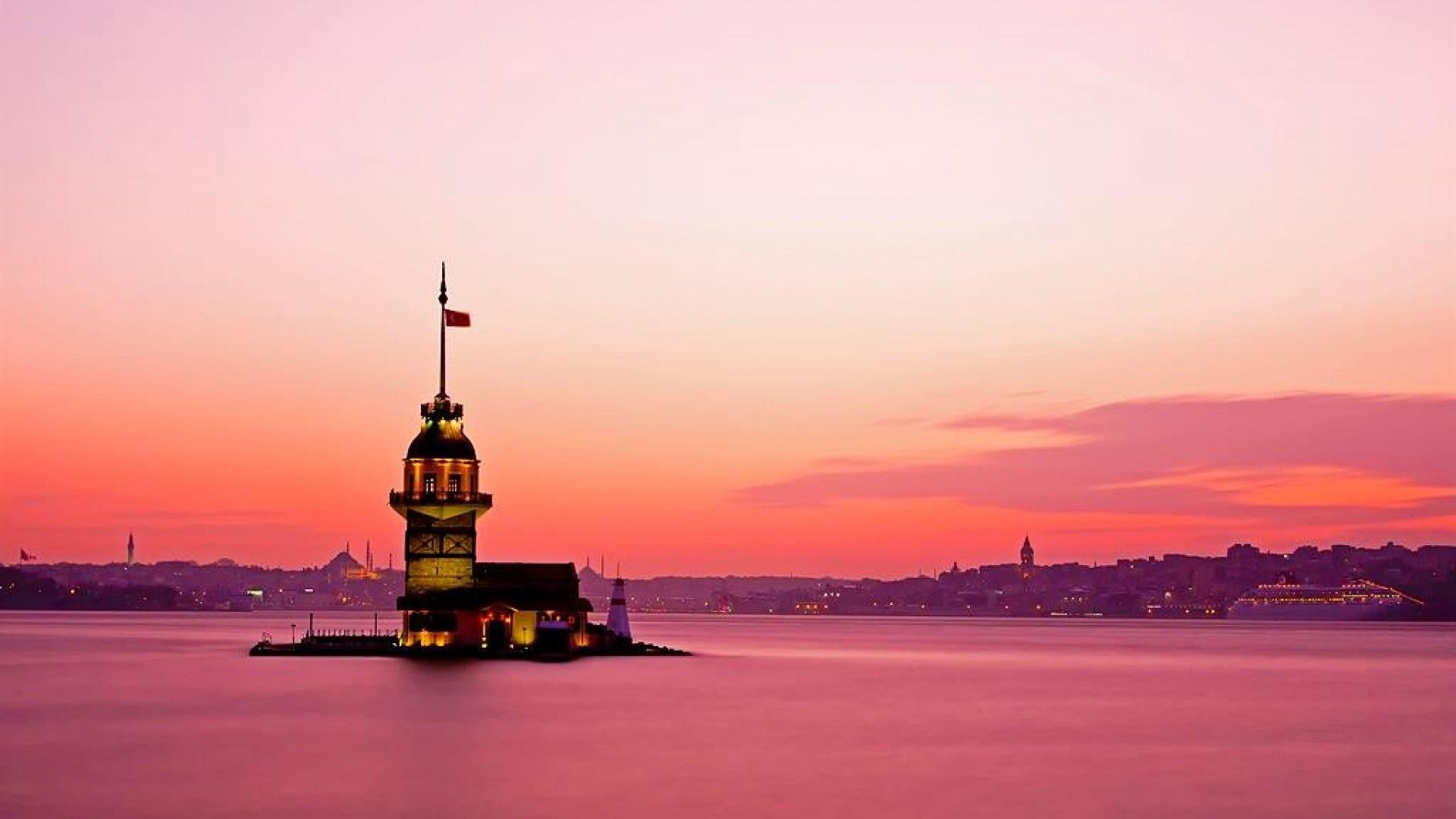 Fondo de pantalla de Estambul 1920x1080