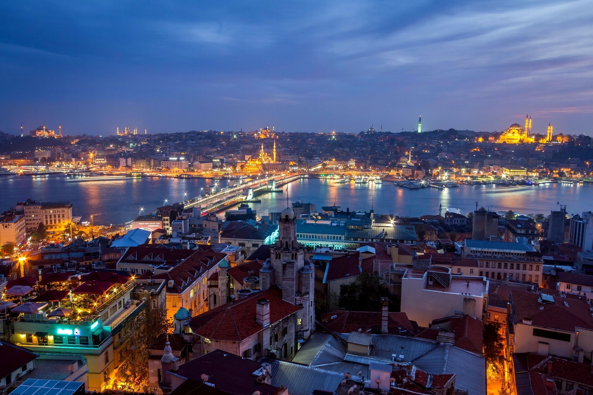 Fondo de pantalla de Estambul 2048x1365