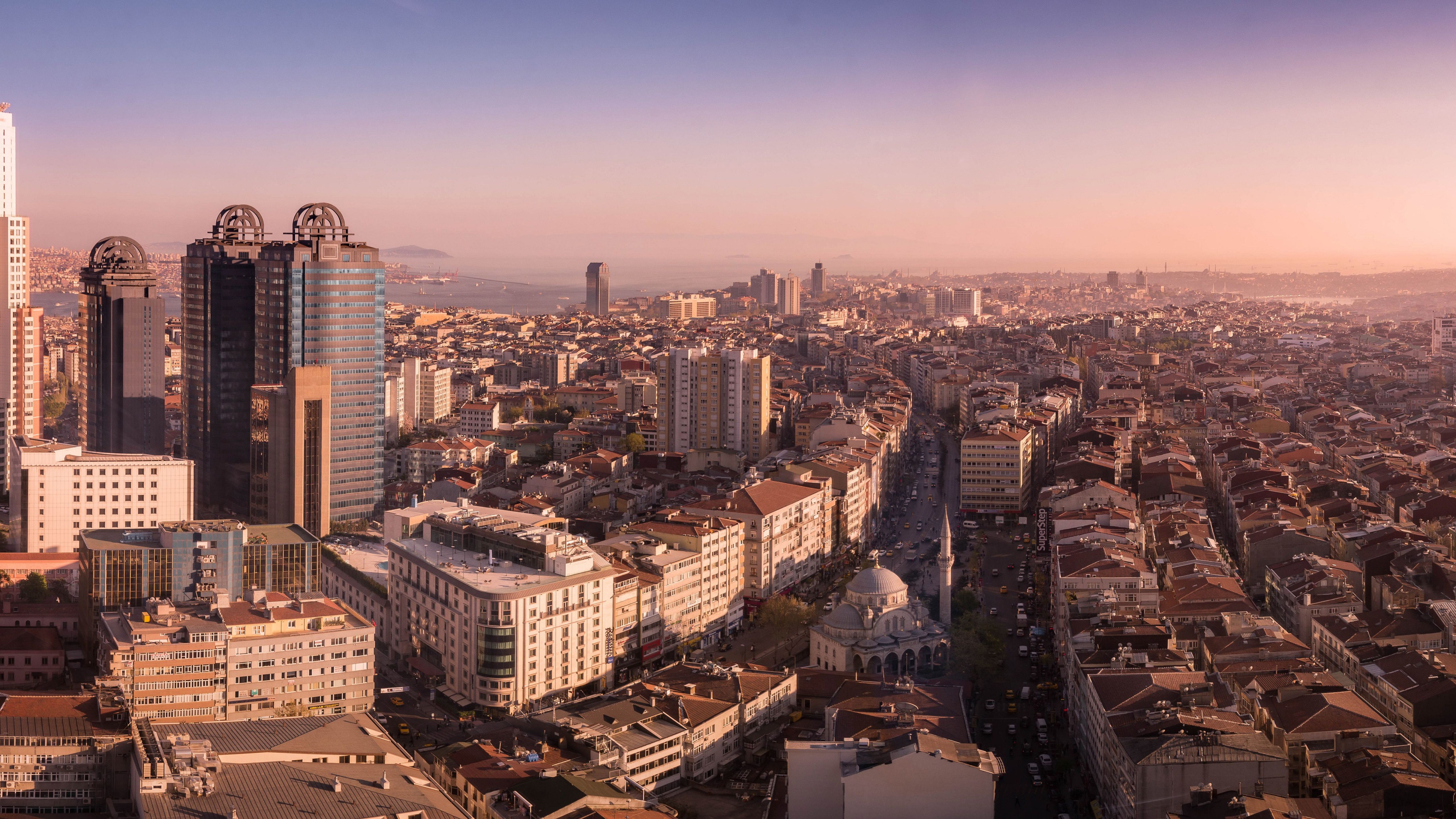 Fondo de pantalla de Estambul 5120x2880