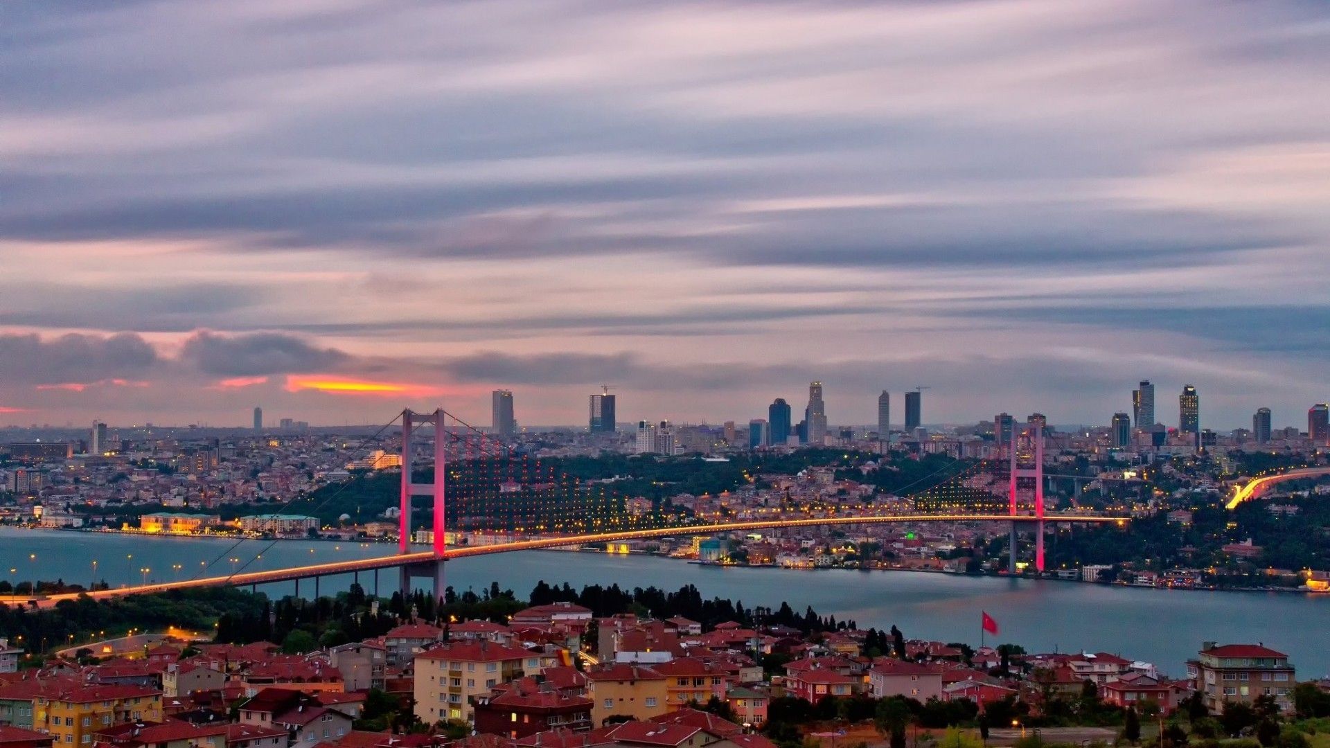 Fondo de pantalla de Estambul 1920x1080
