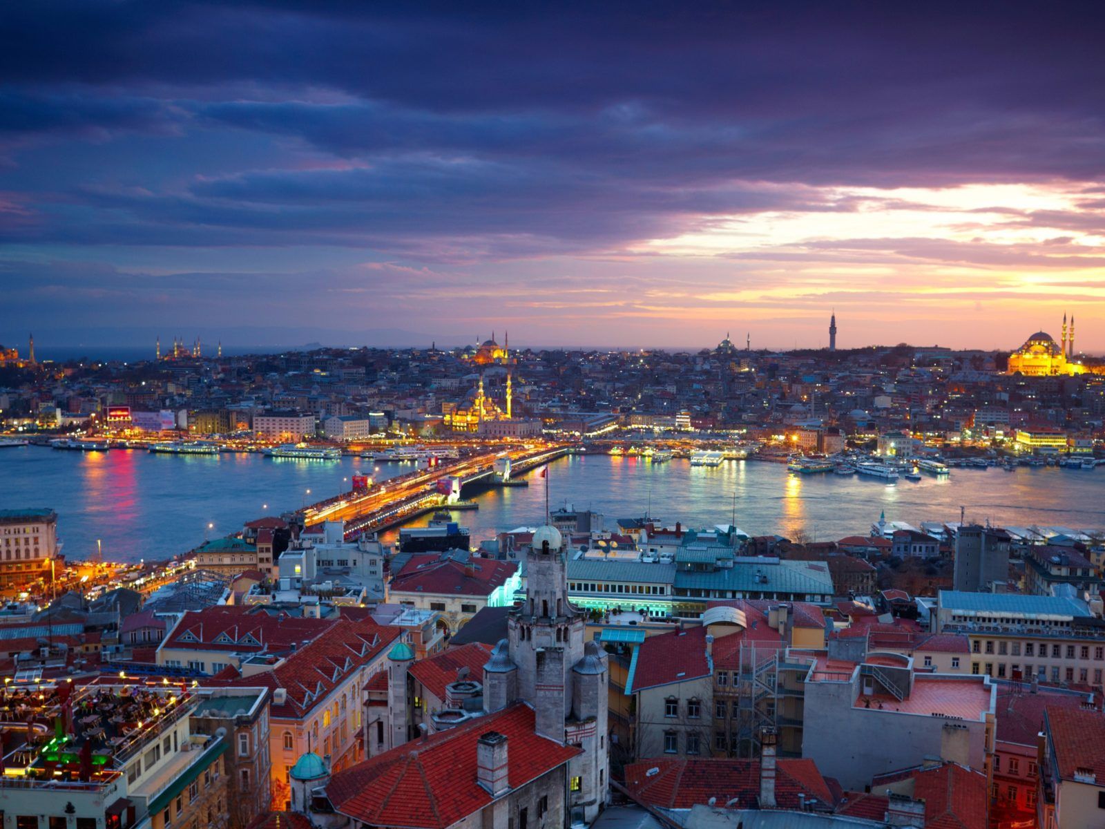 Fondo de pantalla de Estambul 1600x1200
