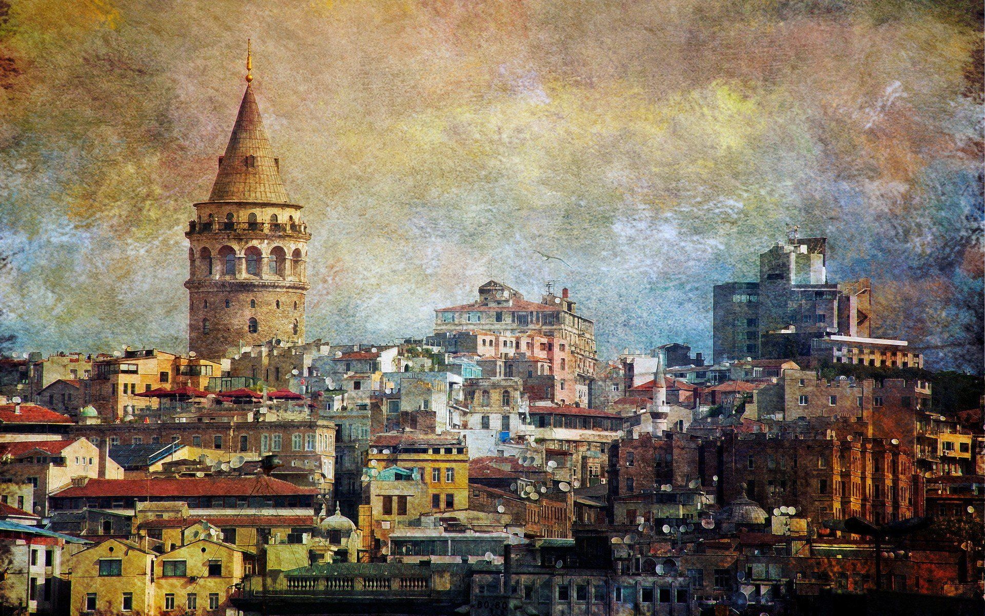 Fondo de pantalla de Estambul 1920x1200
