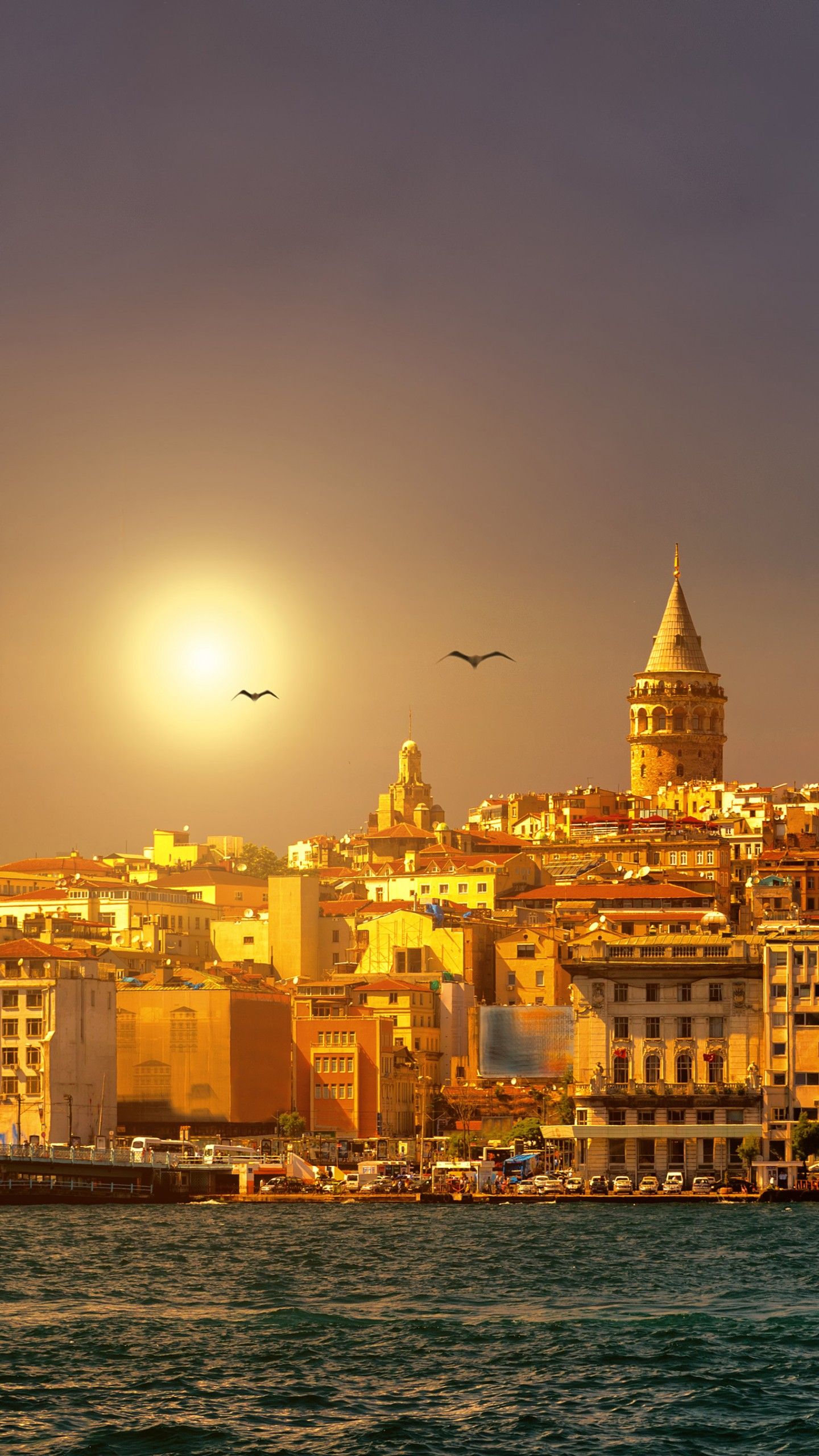 Fondo de pantalla de Estambul 1440x2560