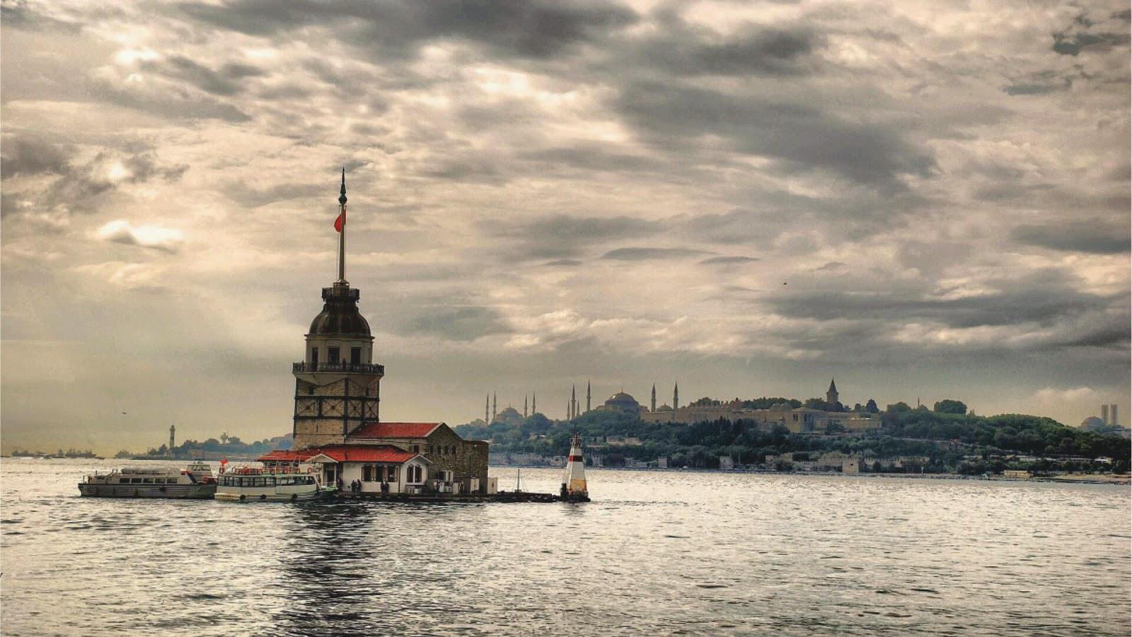 Fondo de pantalla de Estambul 1600x900