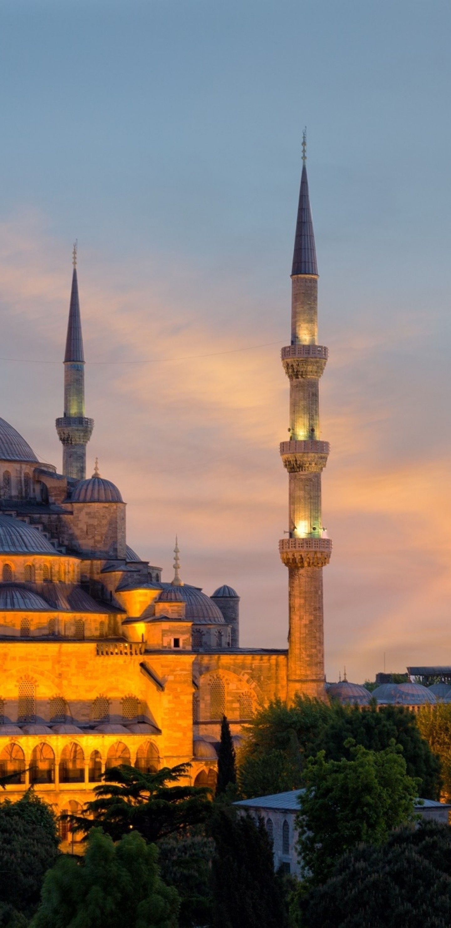 Fondo de pantalla de Estambul 1440x2960