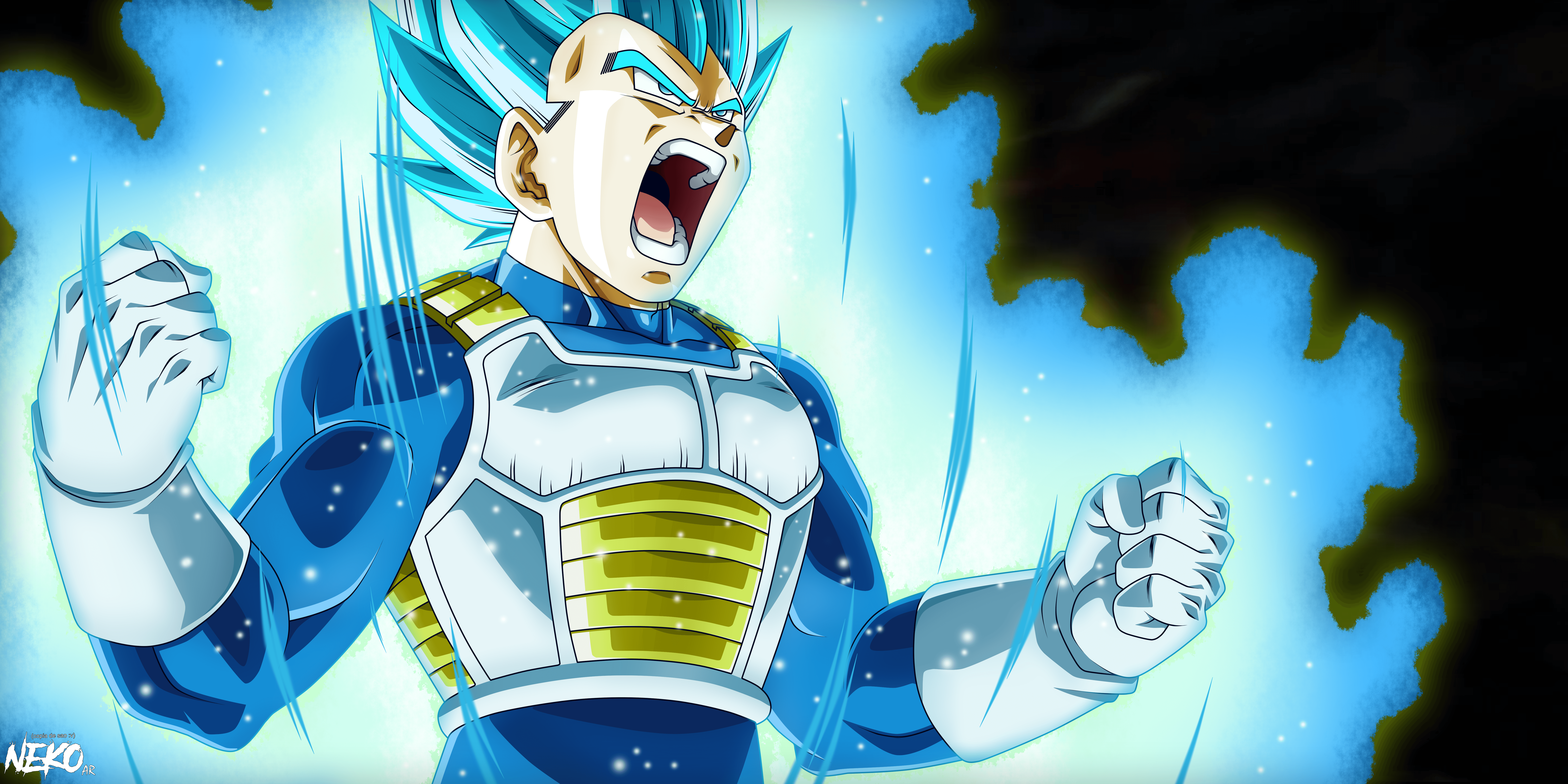 Fondo de pantalla de Vegeta 8000x4000