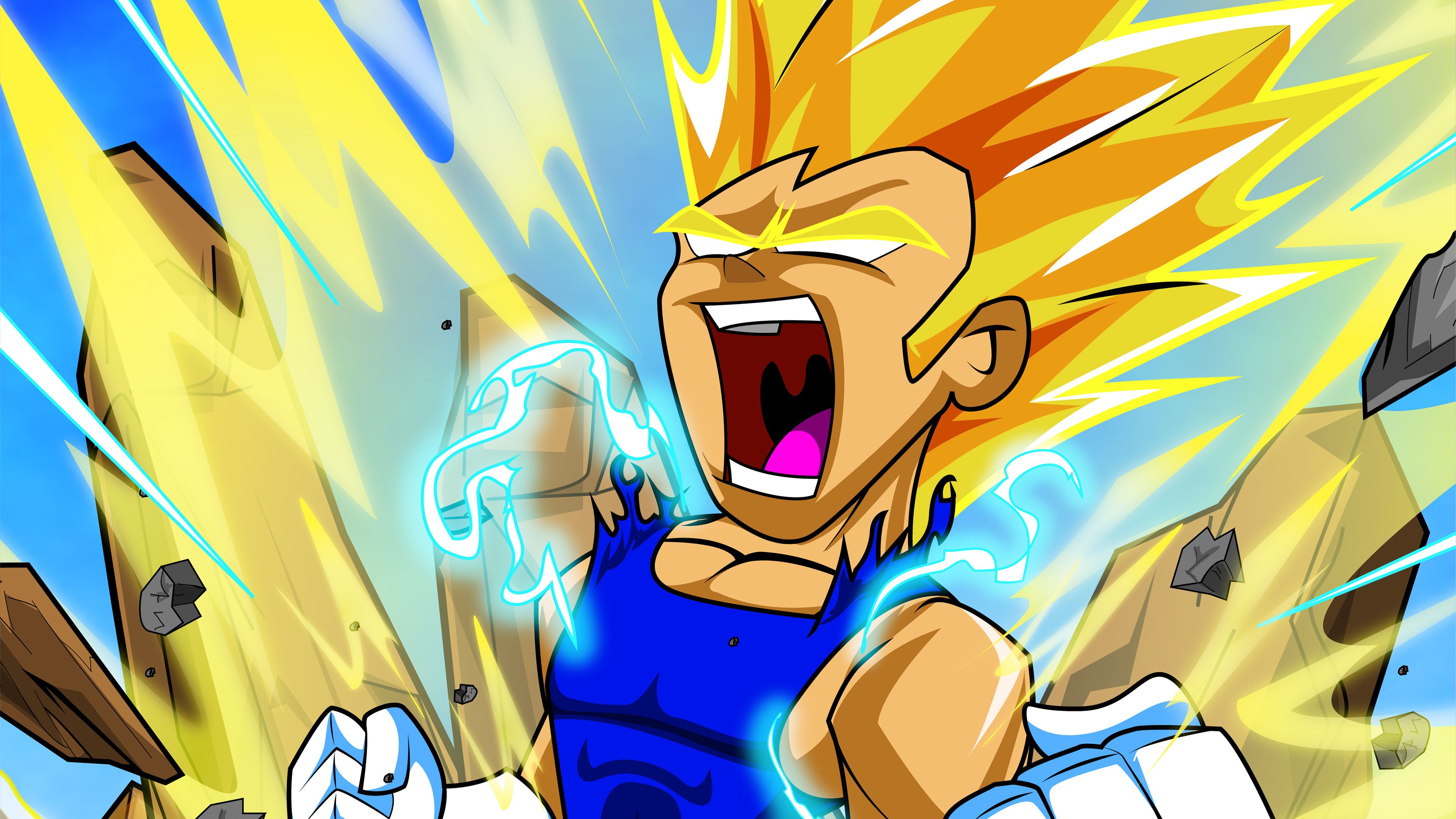 Fondo de pantalla de Vegeta 3840x2160