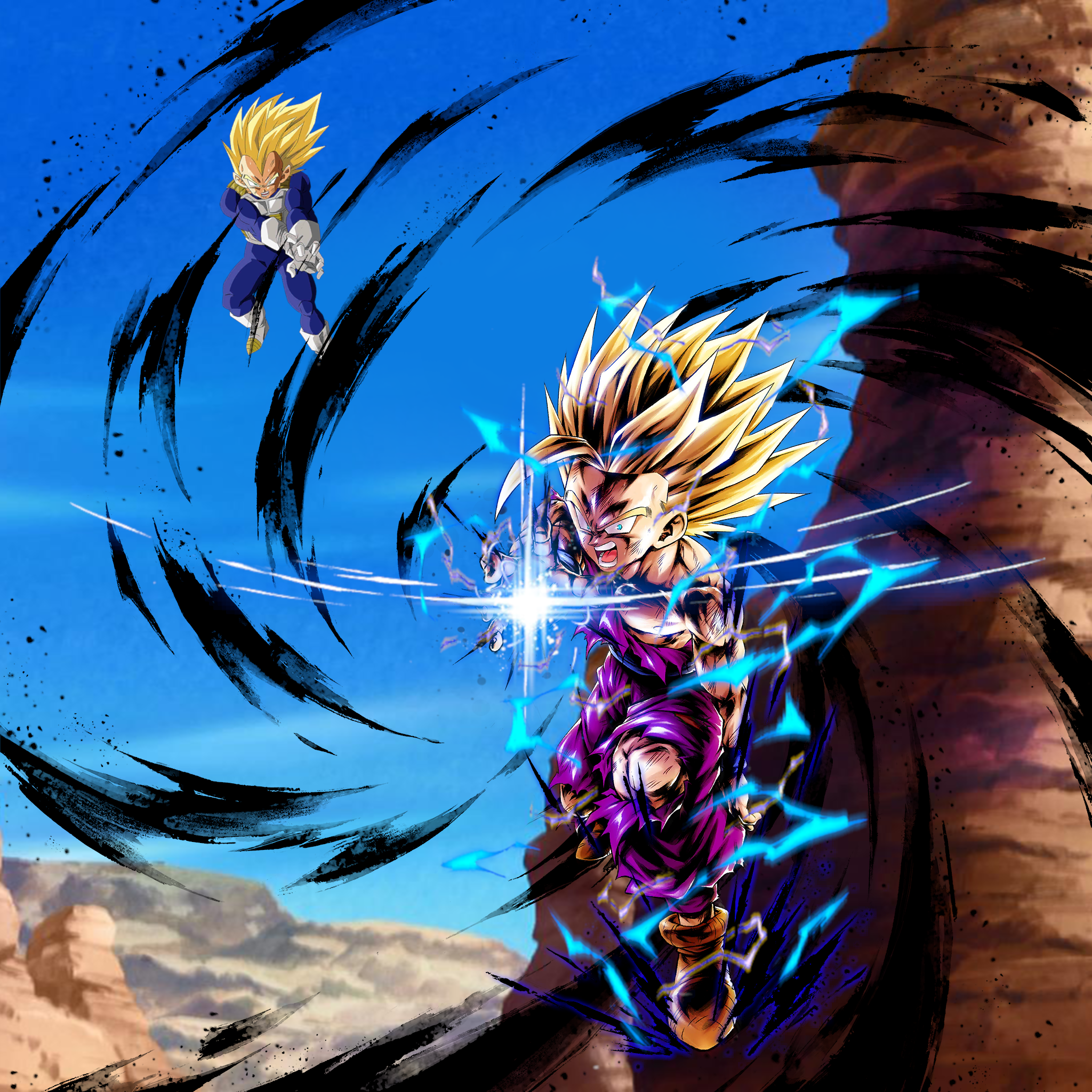 Fondo de pantalla de Vegeta 2048x2048