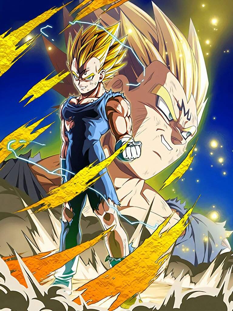 Fondo de pantalla de Vegeta 768x1024