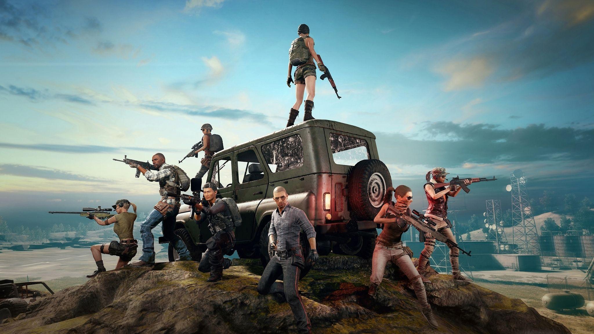 Fondo de pantalla de PUBG 2048x1152