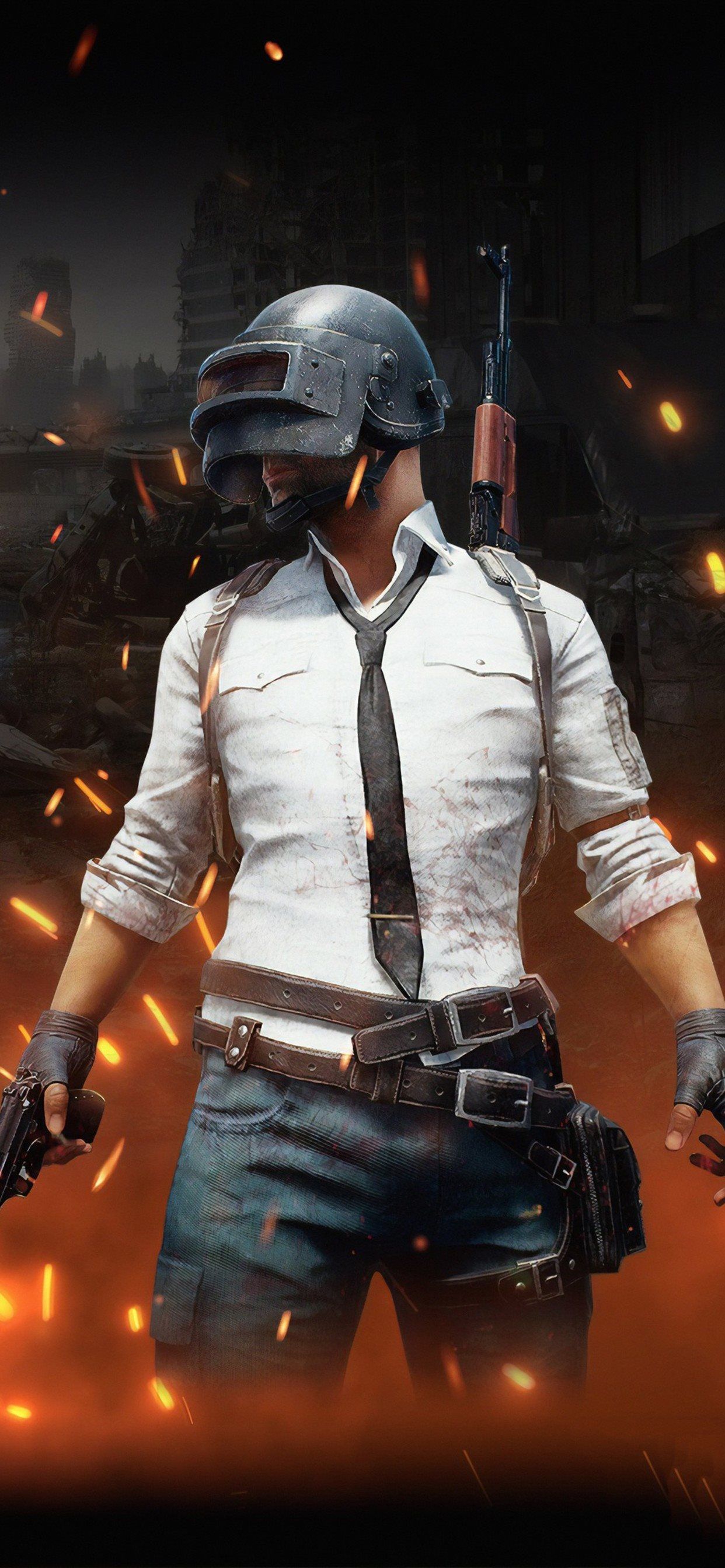 Fondo de pantalla de PUBG 1242x2688