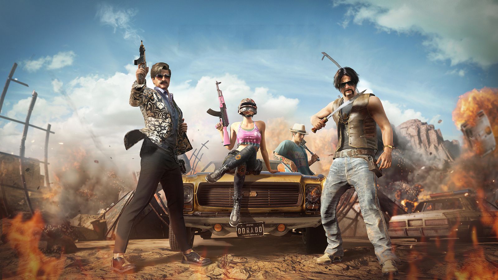 Fondo de pantalla de PUBG 1600x900