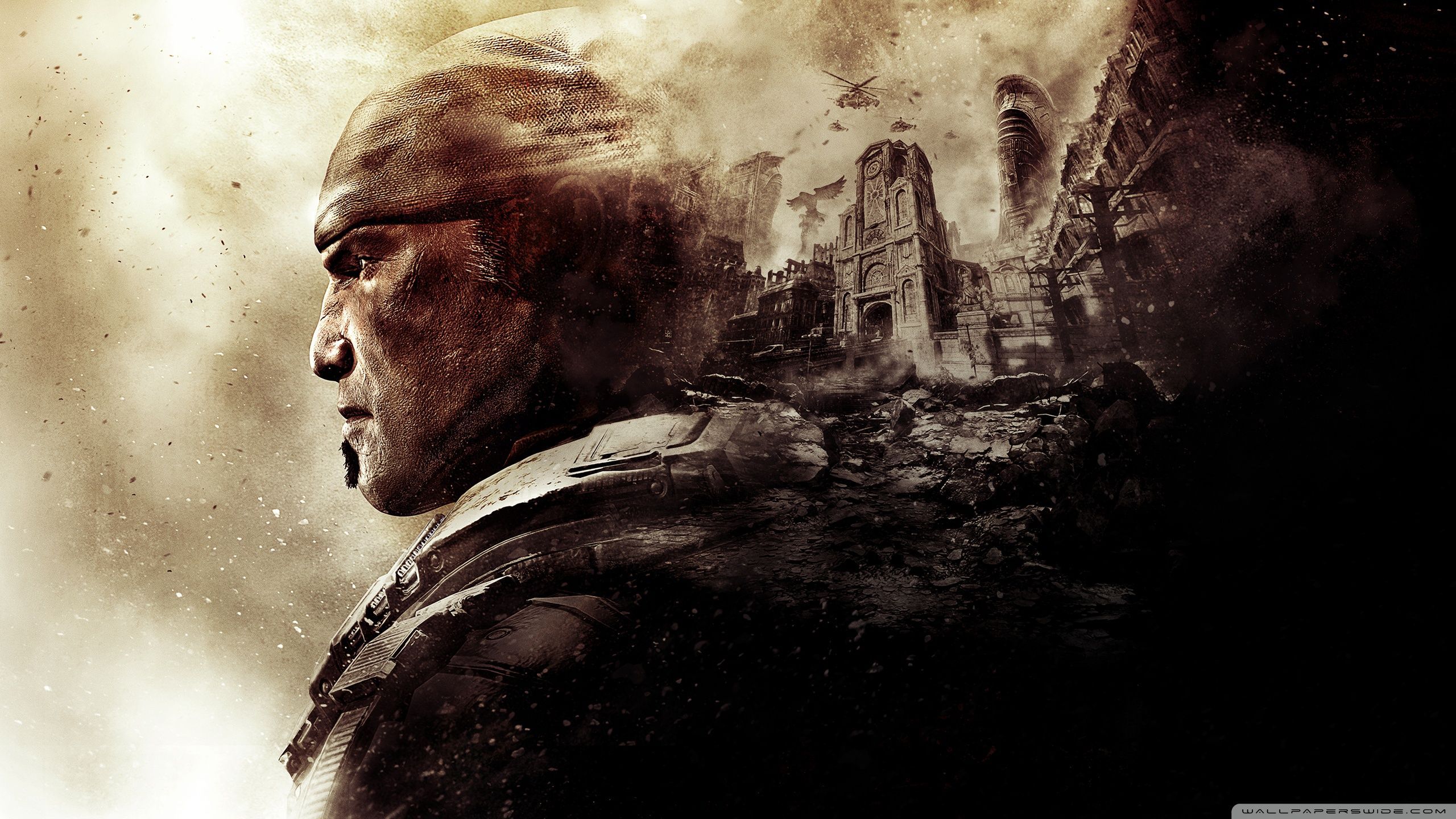 Fondo de pantalla de Gears of War 2560x1440