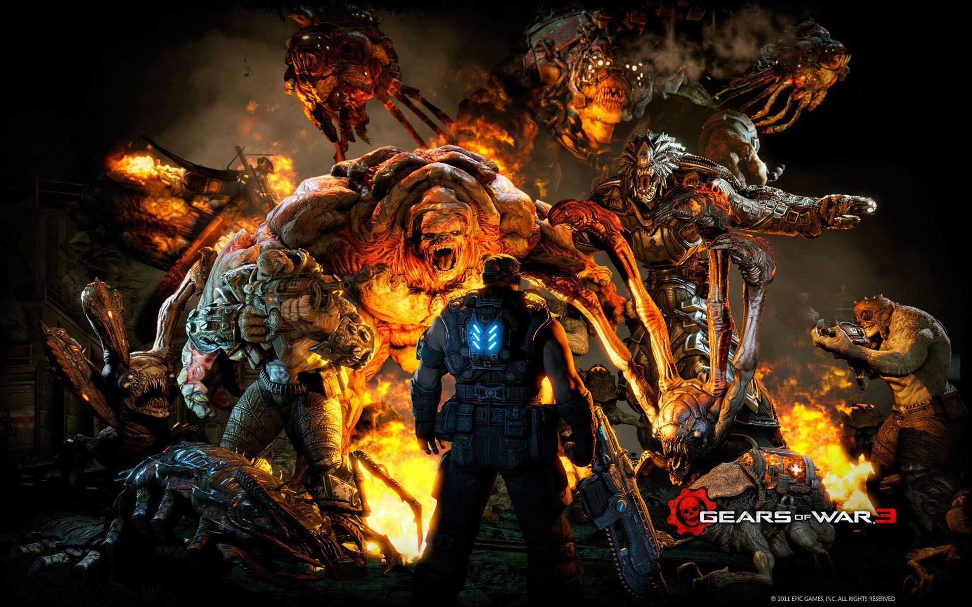 Fondo de pantalla de Gears of War 1920x1200