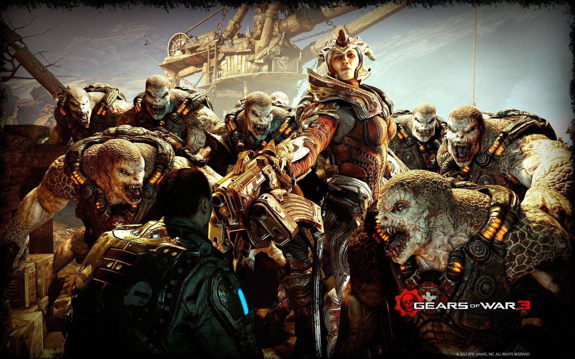 Fondo de pantalla de Gears of War 1920x1200