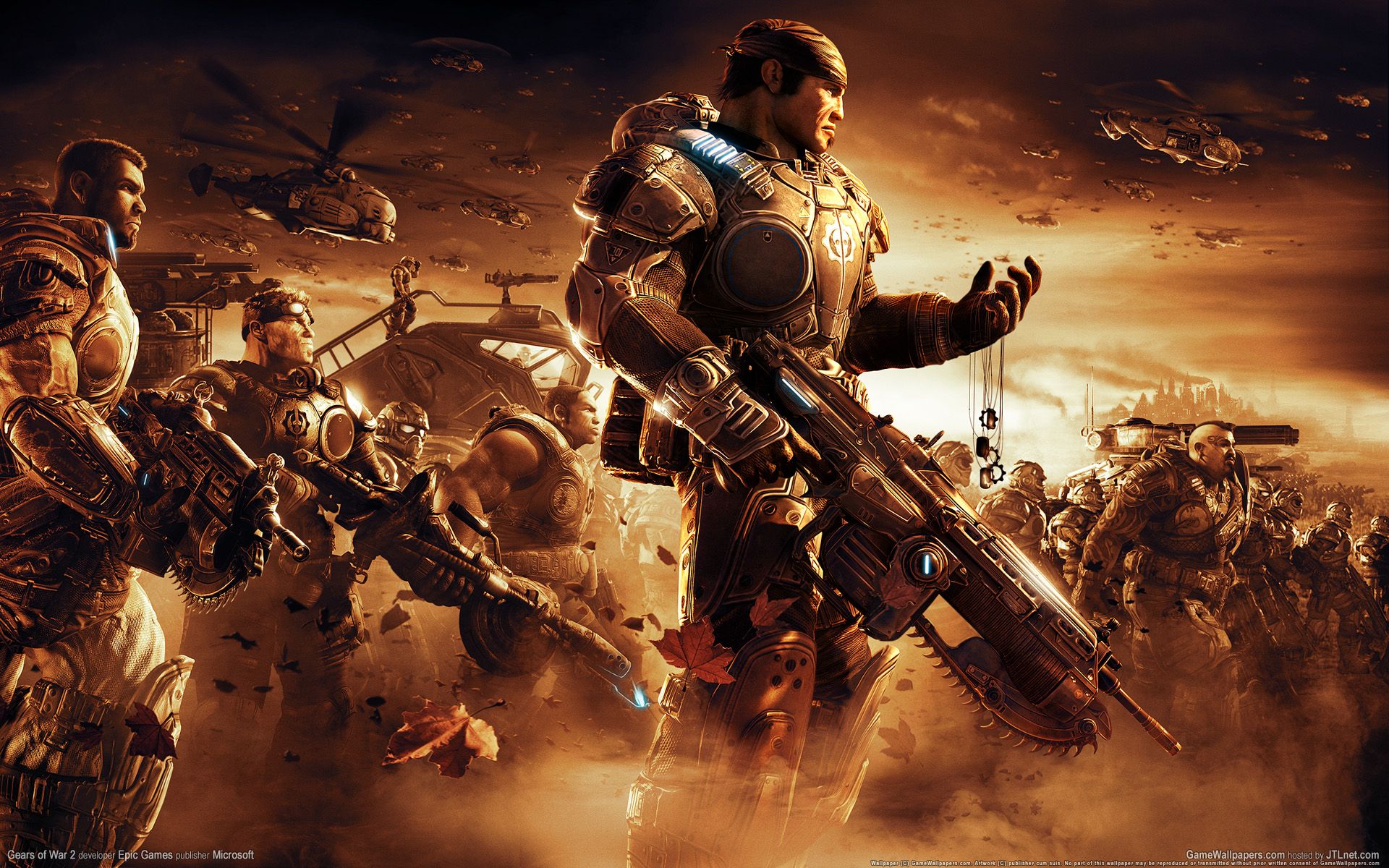 Fondo de pantalla de Gears of War 1920x1200