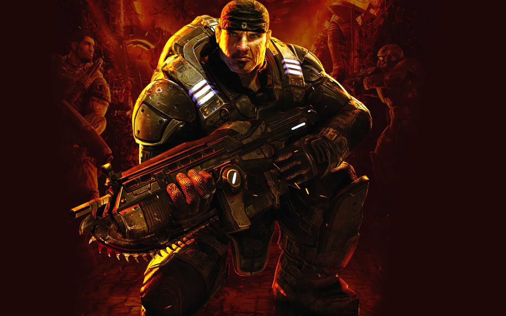 Fondo de pantalla de Gears of War 1680x1050